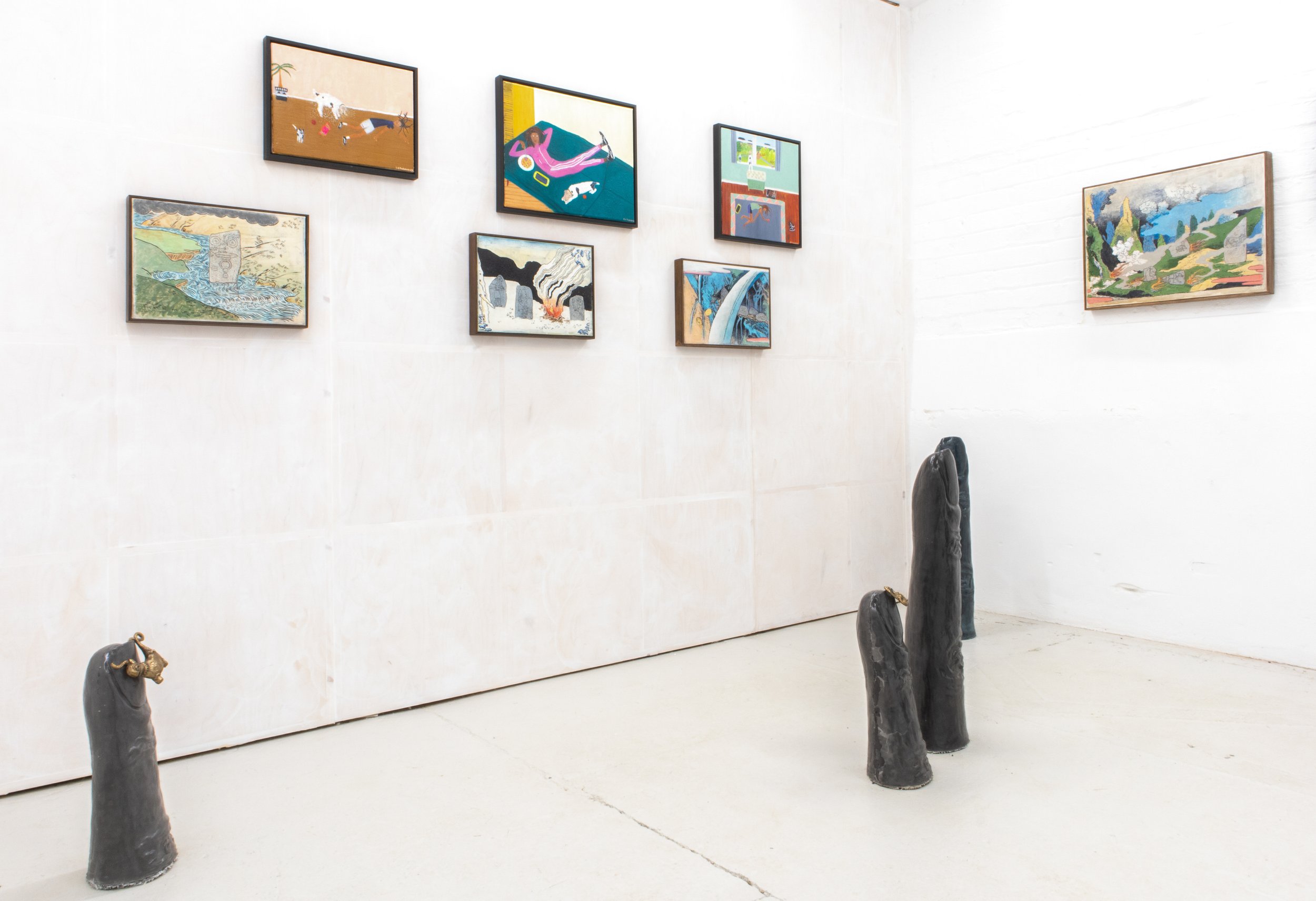 Literature & Fun Places (installation image)