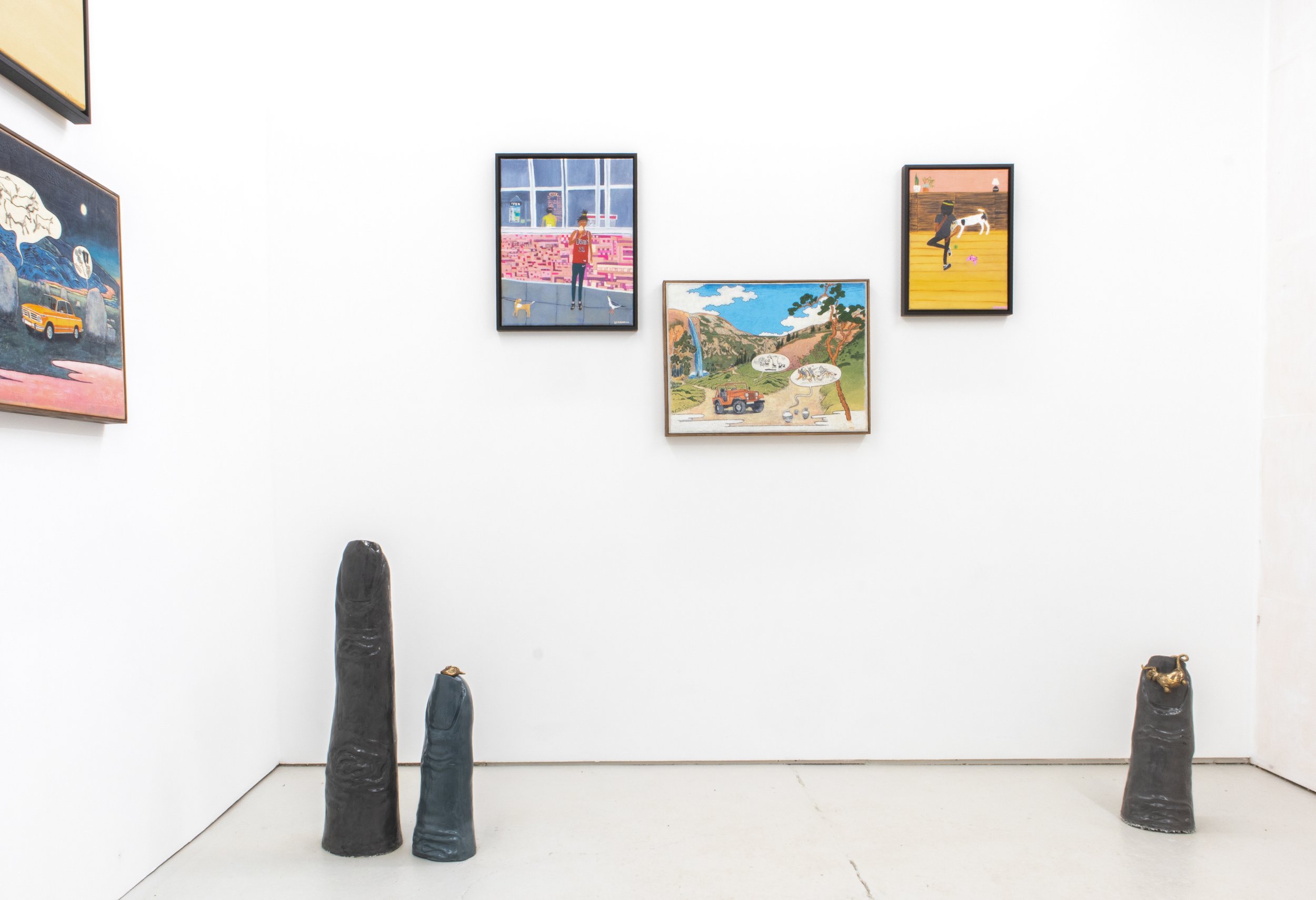 Literature & Fun Places (installation image)