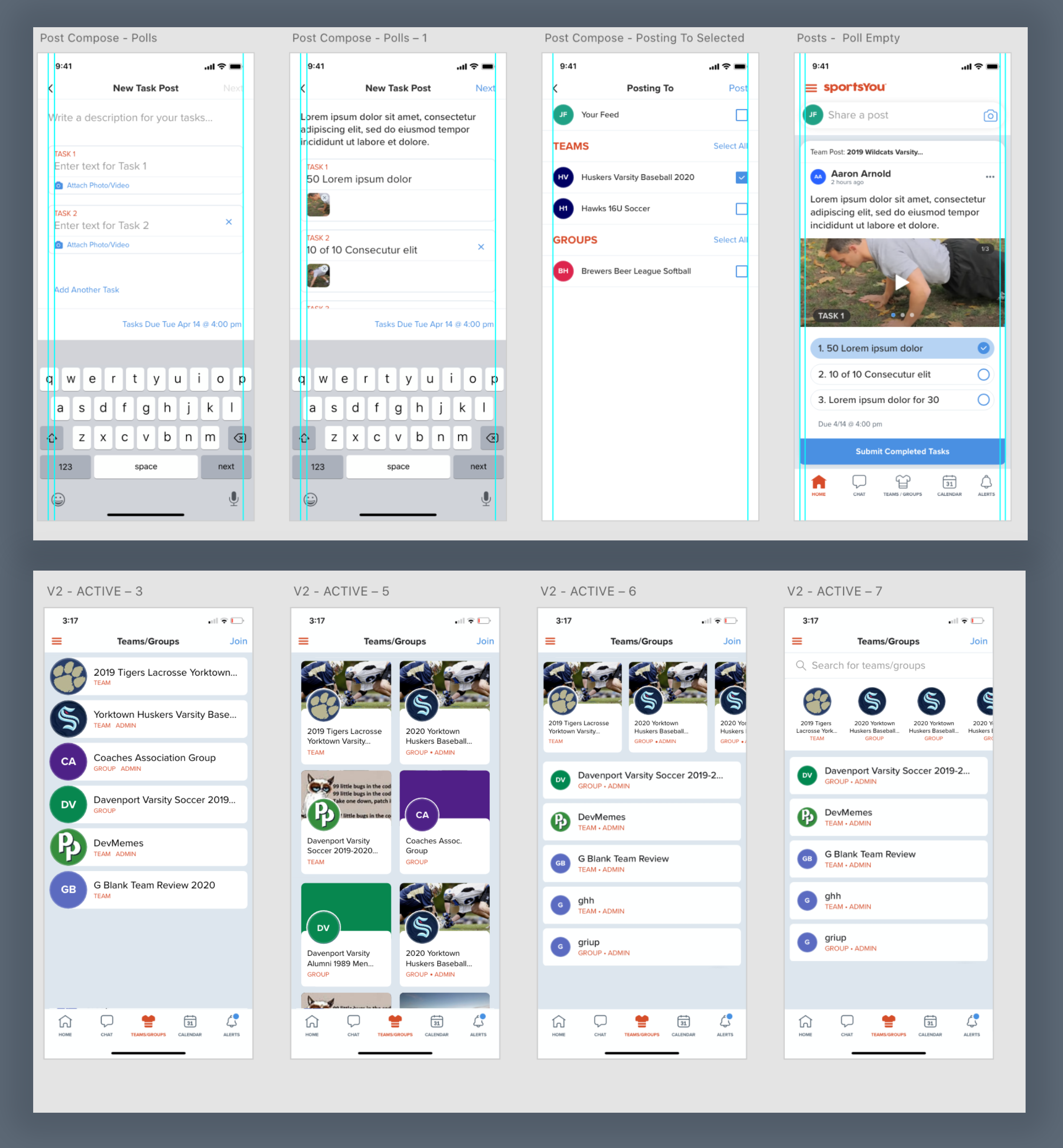 And there are also times when we are working on a new direction outside of the scope of our product, where we opt for low fidelity wires instead. 