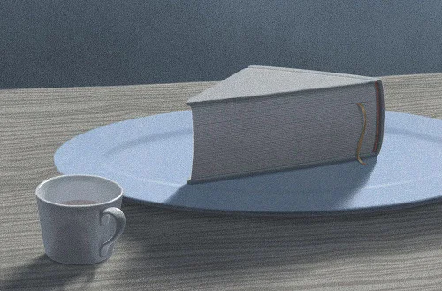 Se nourrir de lecture et d'espressos (Jungho Lee)