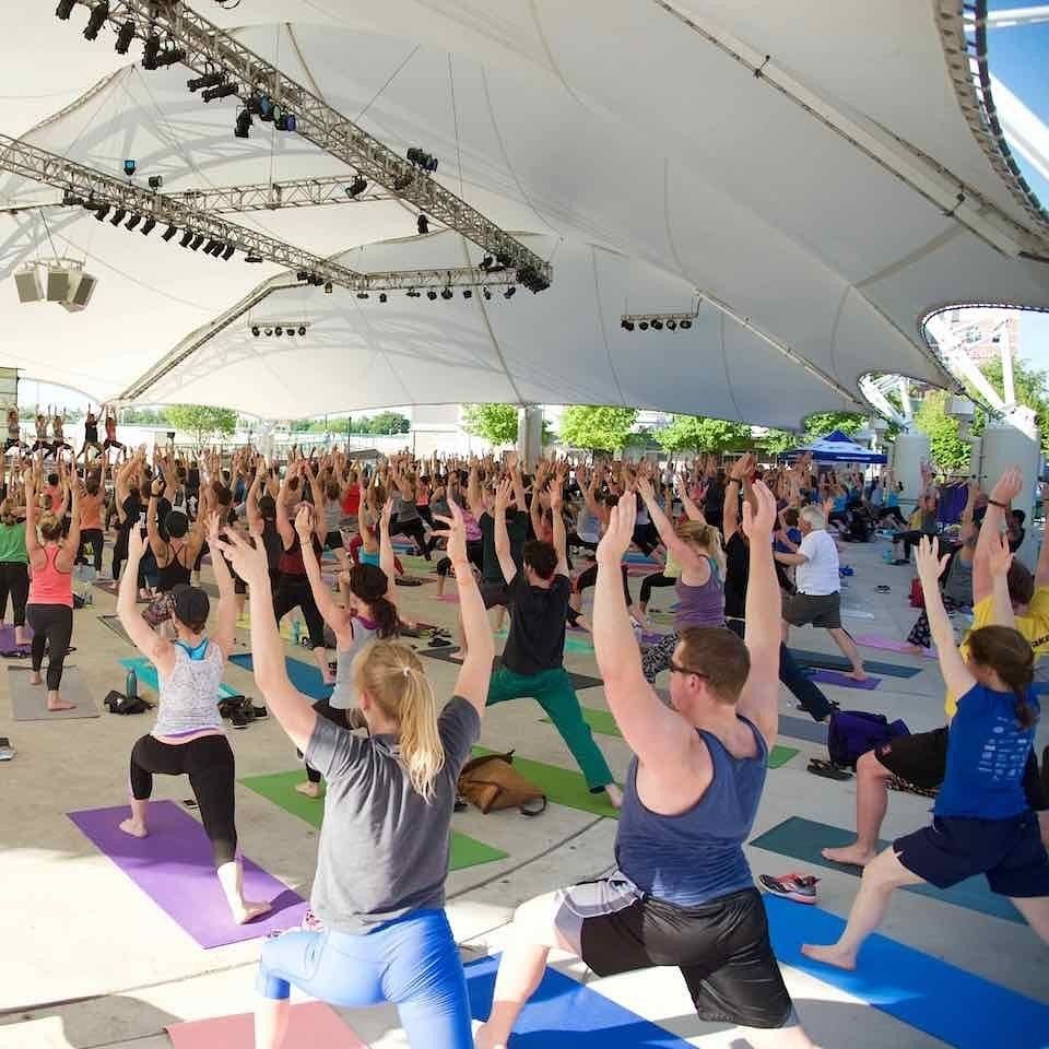 Mark your calendar 📅 ⁠
Riverscape Yoga is less than one week away!⁠
⁠
Join Tori under the pavilion next Saturday, May 11 for a free flow, perfect for all levels.