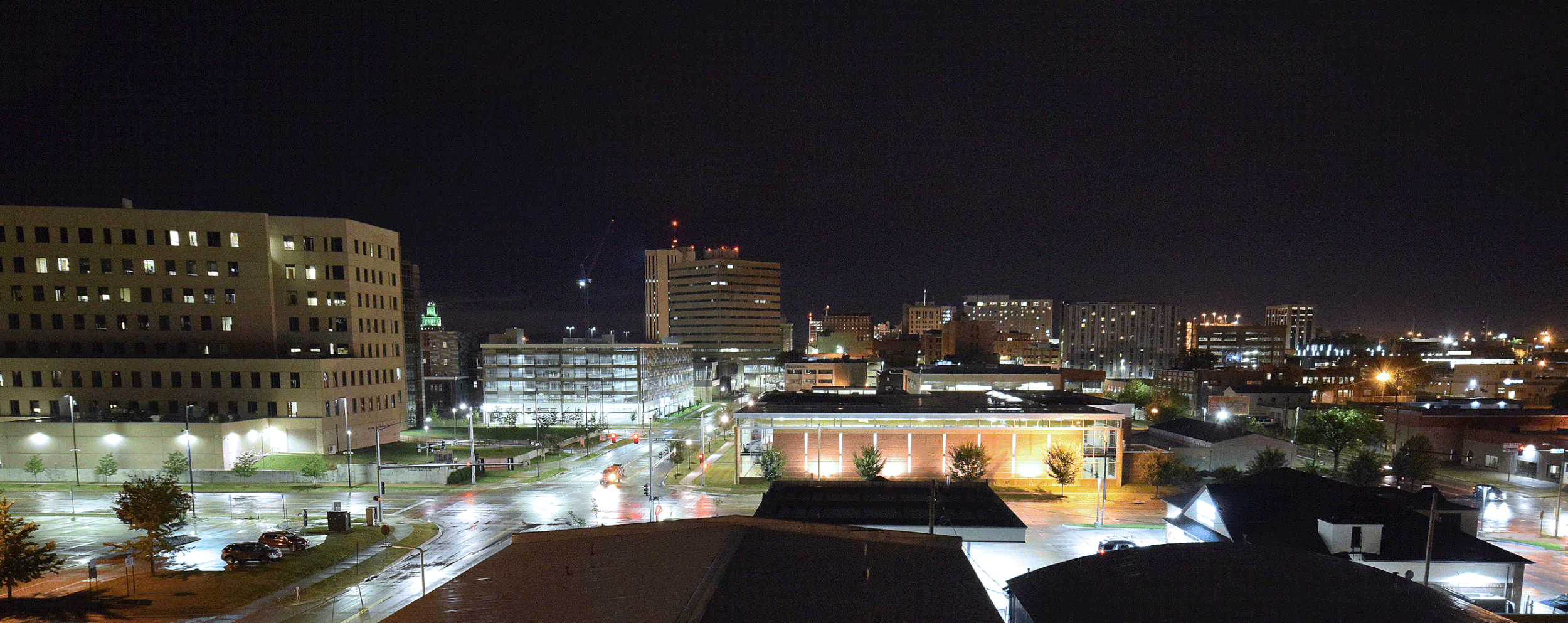 view to the north at night.gif