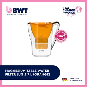 BWT Magnesium Table Water Filter Jug 2,7 L (Orange)