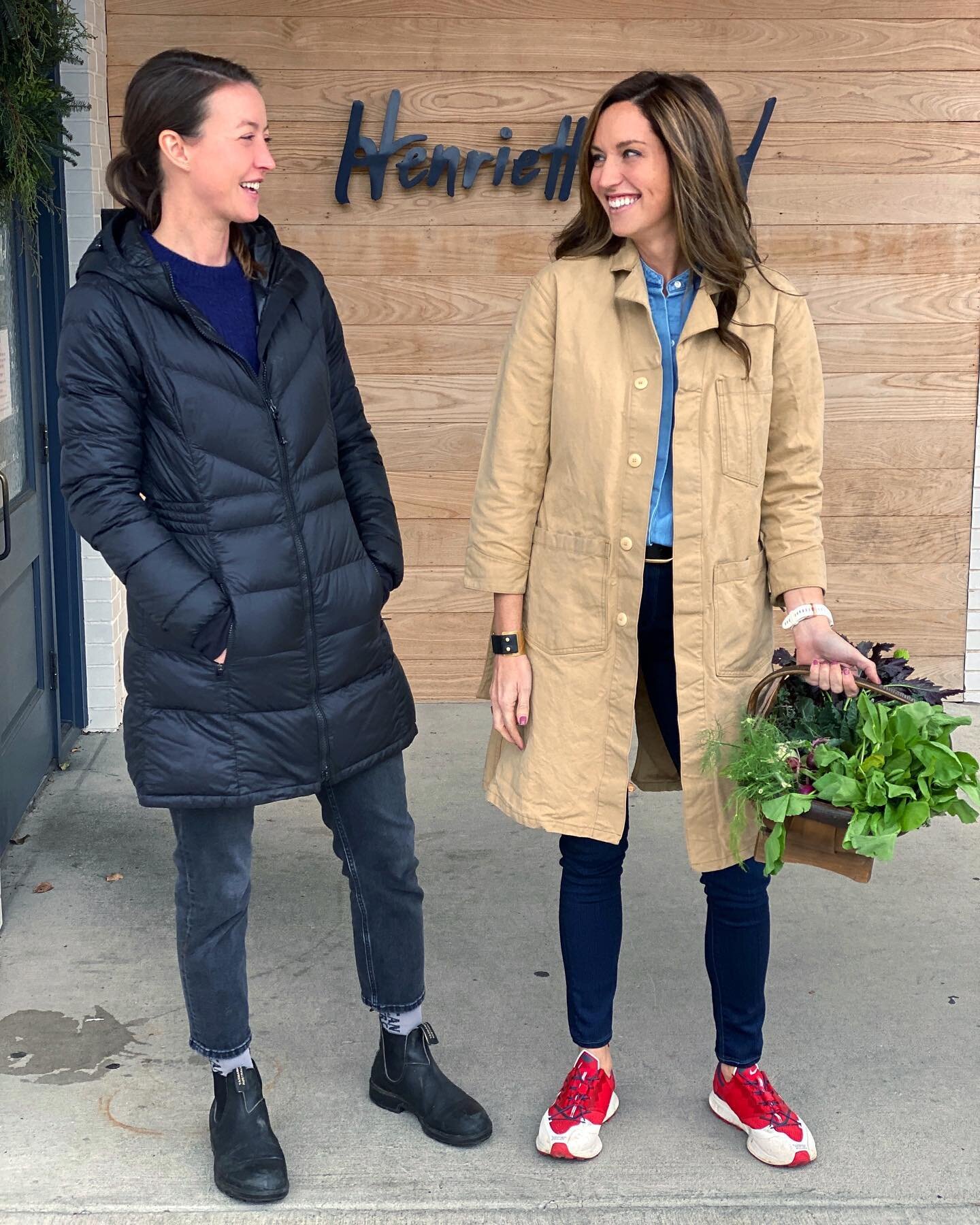 Bringing the garden into the restaurant for something special (and fun!) with @foodandwine - stay tuned! @juliakeelin @henrietta_red 🥬🧄🍅 #gardenparty #somanygreens #nashville #restaurantgarden