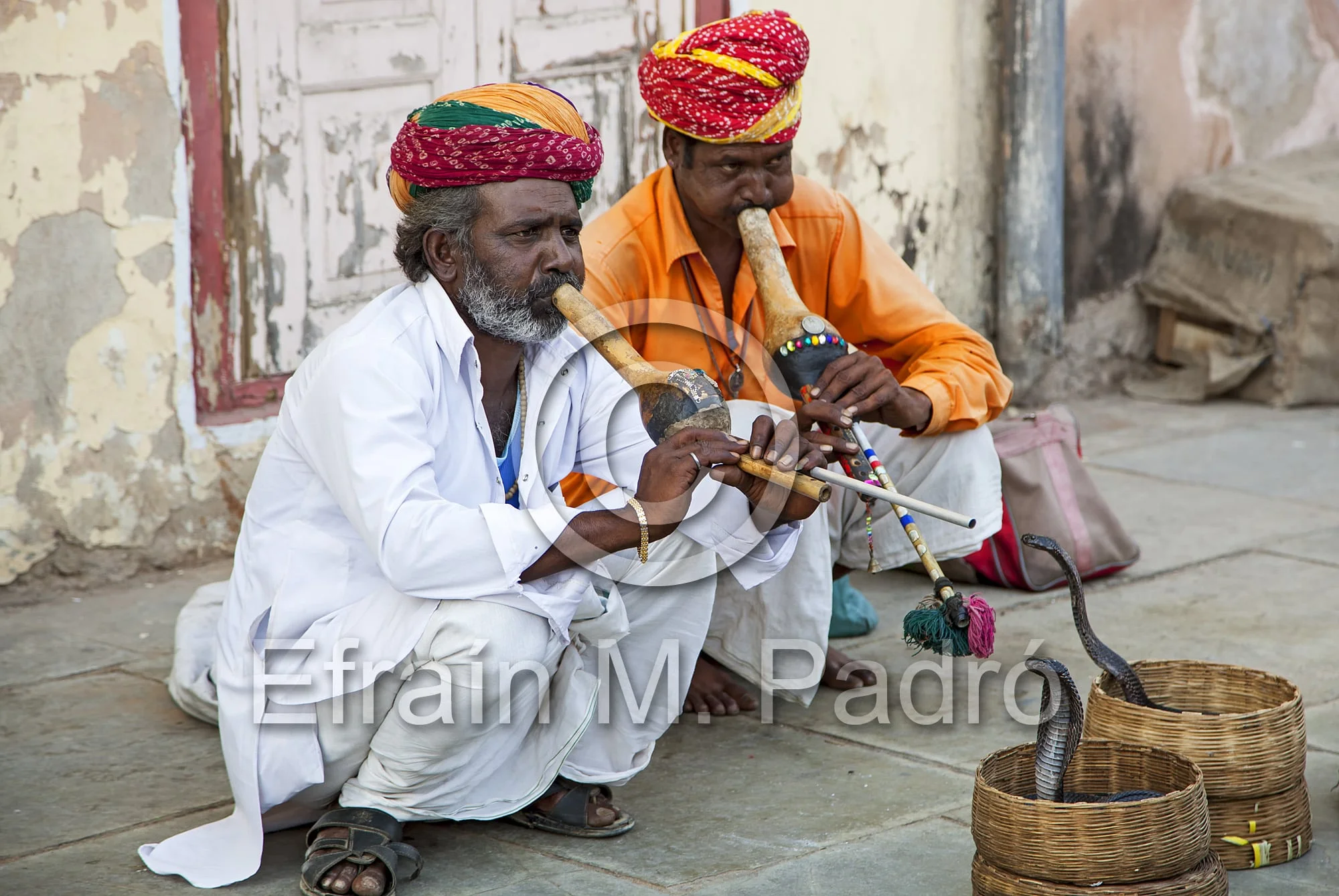Snake charmers, Jaipur, Rajasthan, India