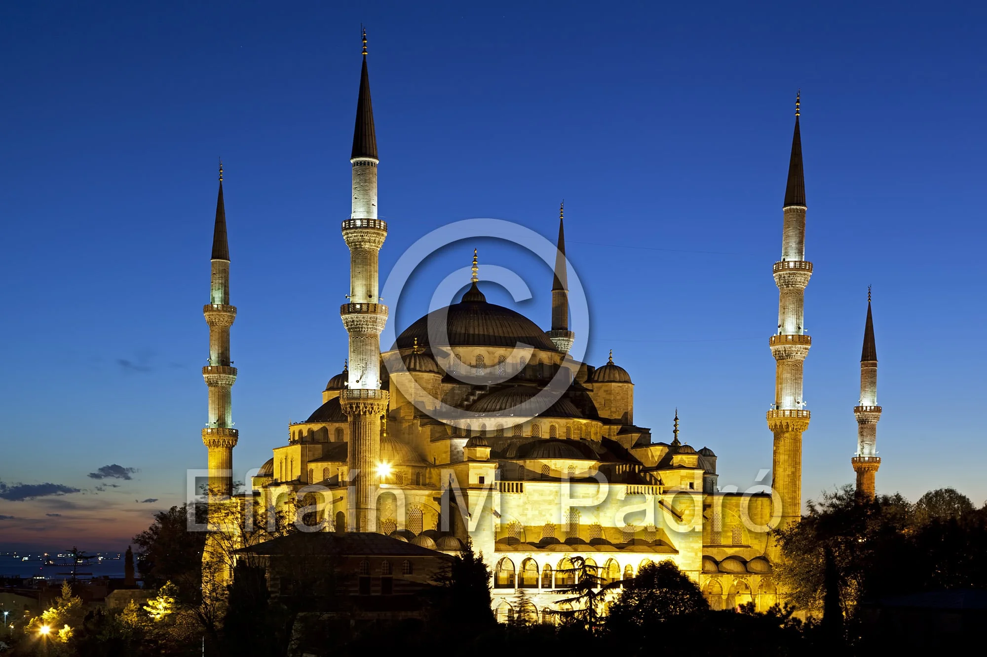 The Blue Mosque, Istanbul, Turkey