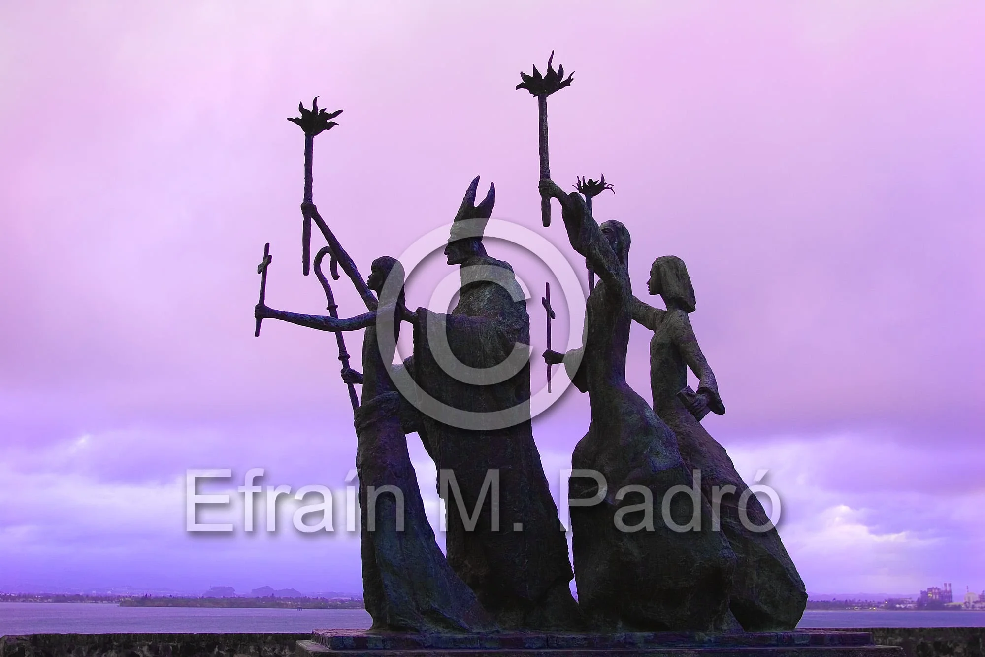La Rogativa Statue, Old San Juan, Puerto Rico