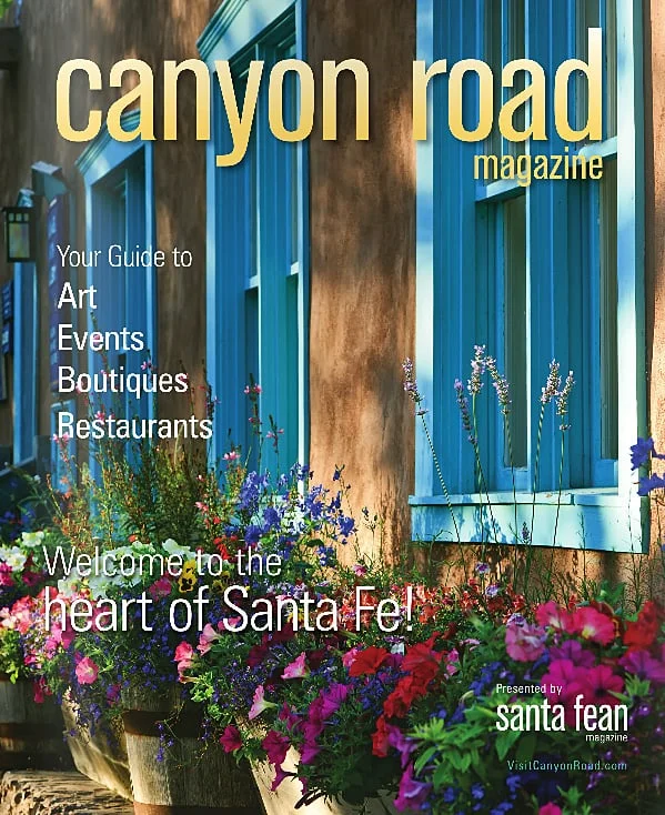 Canyon Road Magazine cover shot