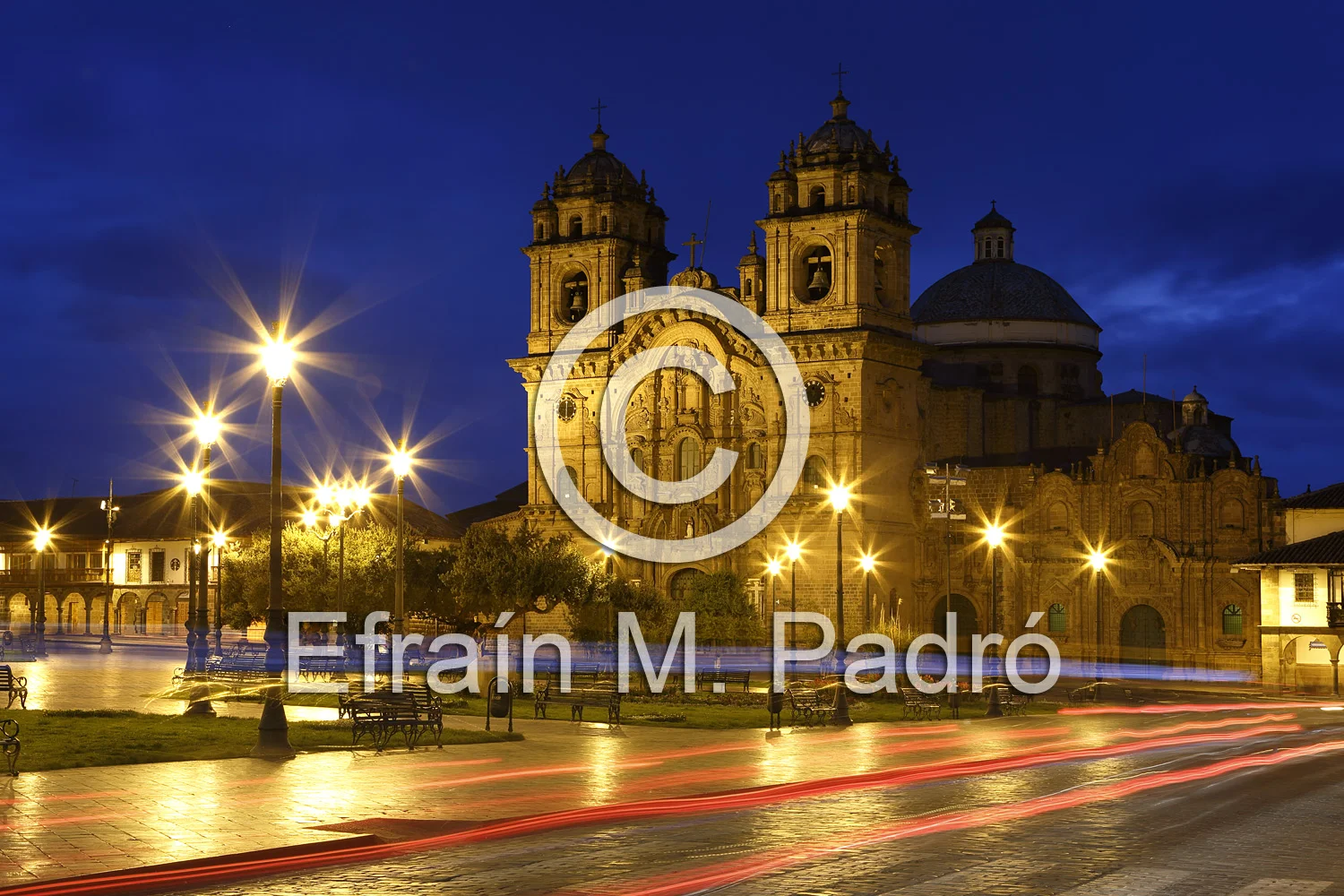 La Compania de Jesus (The Company of Jesus) Church, Plaza de Armas, Cusco, Peru