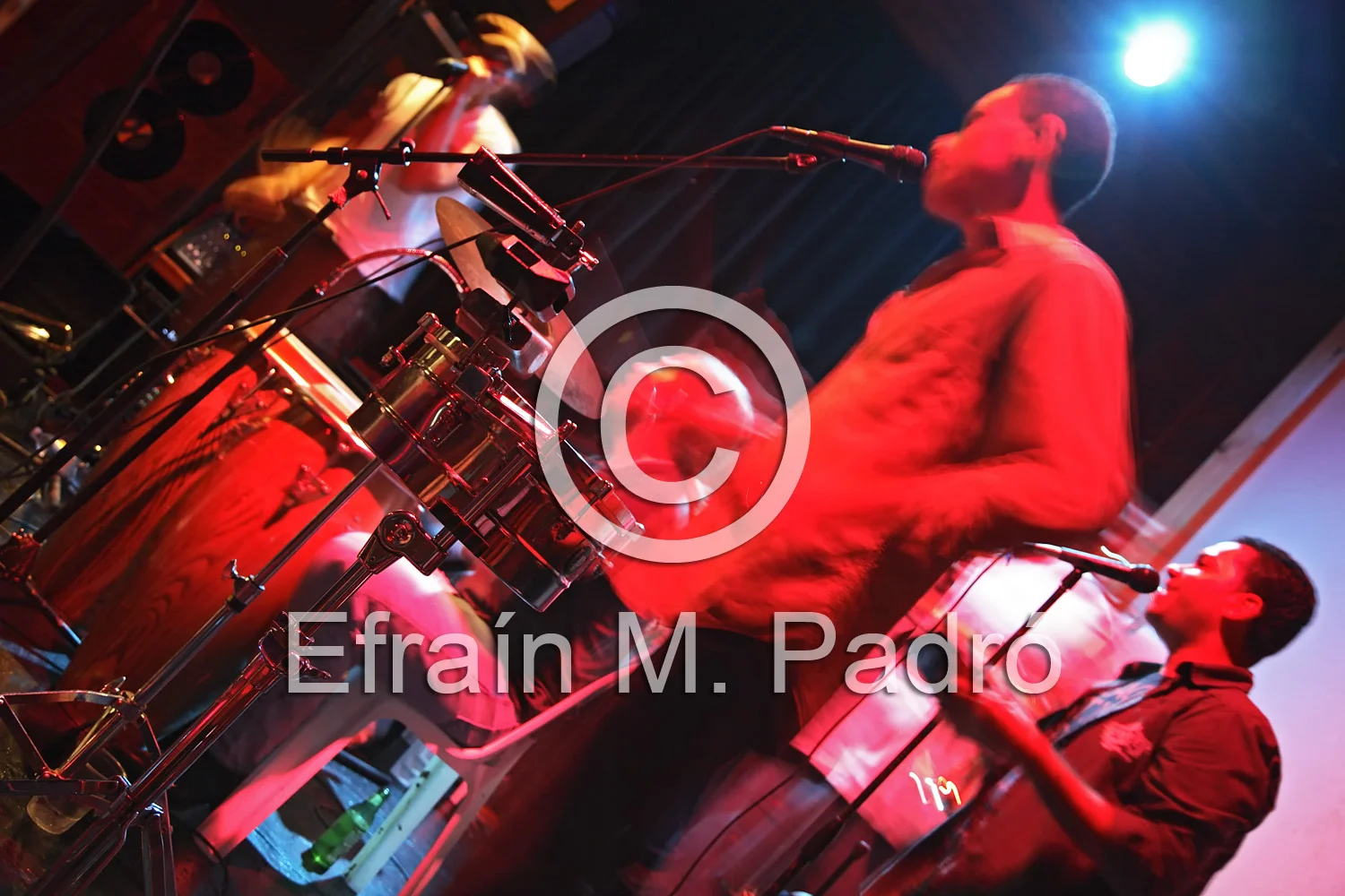 Salsa band playing in Nuyorican Cafe, Old San Juan, Puerto Rico