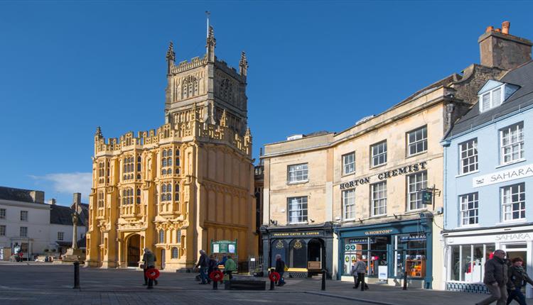 The parish church in Cirencester