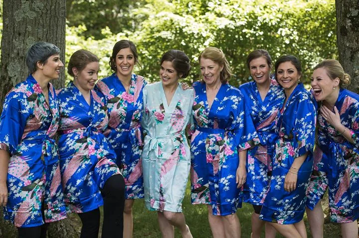 bride emma Levine & bridal party / photography Chelsea bos photography / makeup by leah Francesca & erin marzilli
