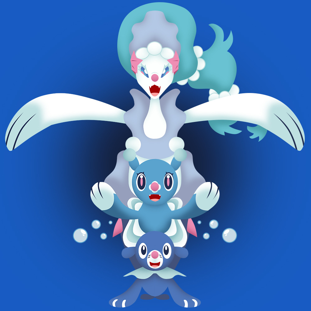 Popplio Evolution