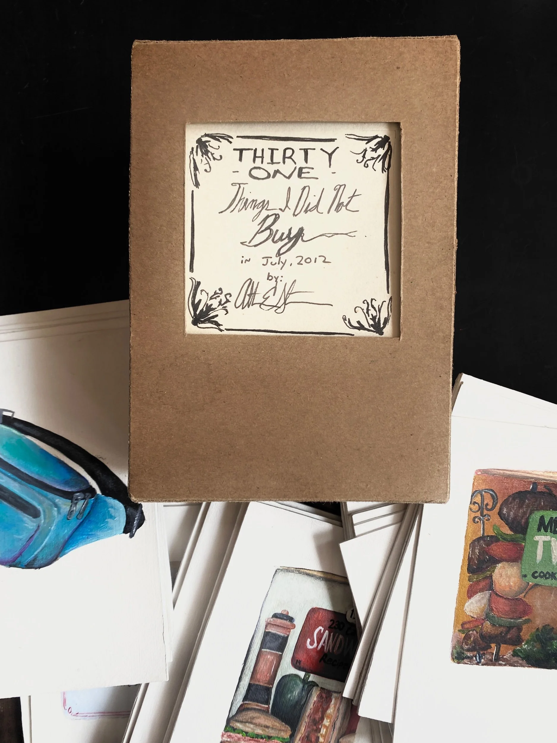 “Thirty-One Things I Did Not Buy in July, 2012”