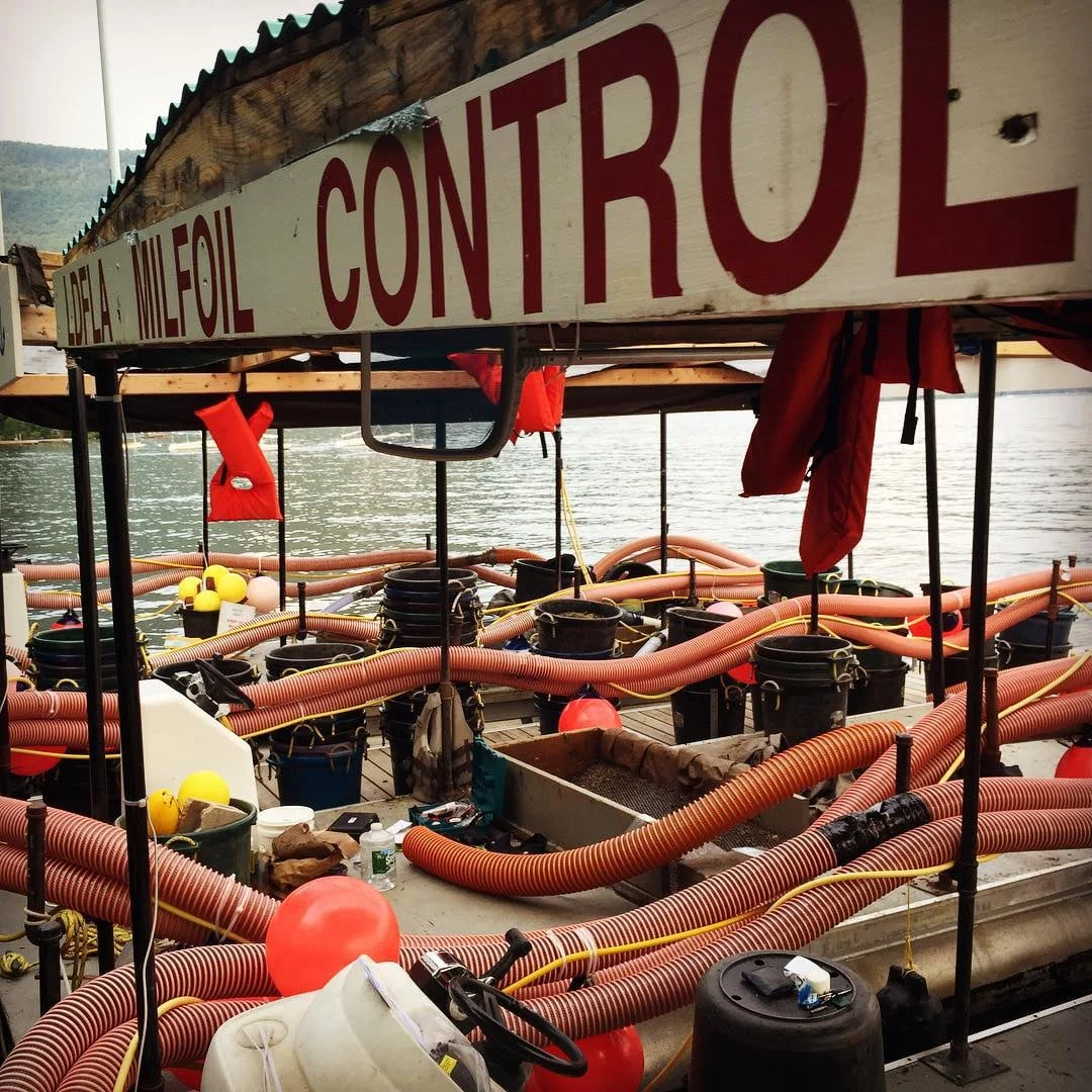 One of 4 Lake Dunmore/Fern Lake Milfoil Harvesters