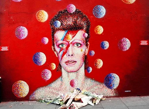 David Bowie Mural, Brixton (London)