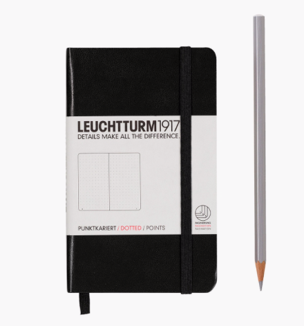 LEUCHTTURM1917 A5 Dot Grid Bullet Journal - 120g Notebook Edition, Medium,  203 pg - Nordic Blue — The Leather Quill Shoppe