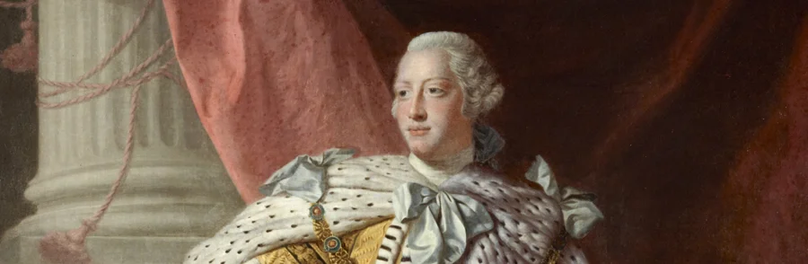 King George III was very much against american independence. Some North carolina folks were once really loyal to him and named a city after his wife, charlotte. Image Via: The "History" Channel.