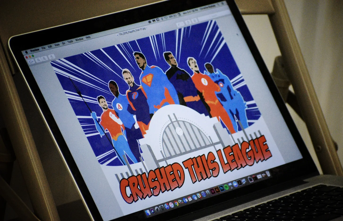 From “Justice League” to “Crushed This League”