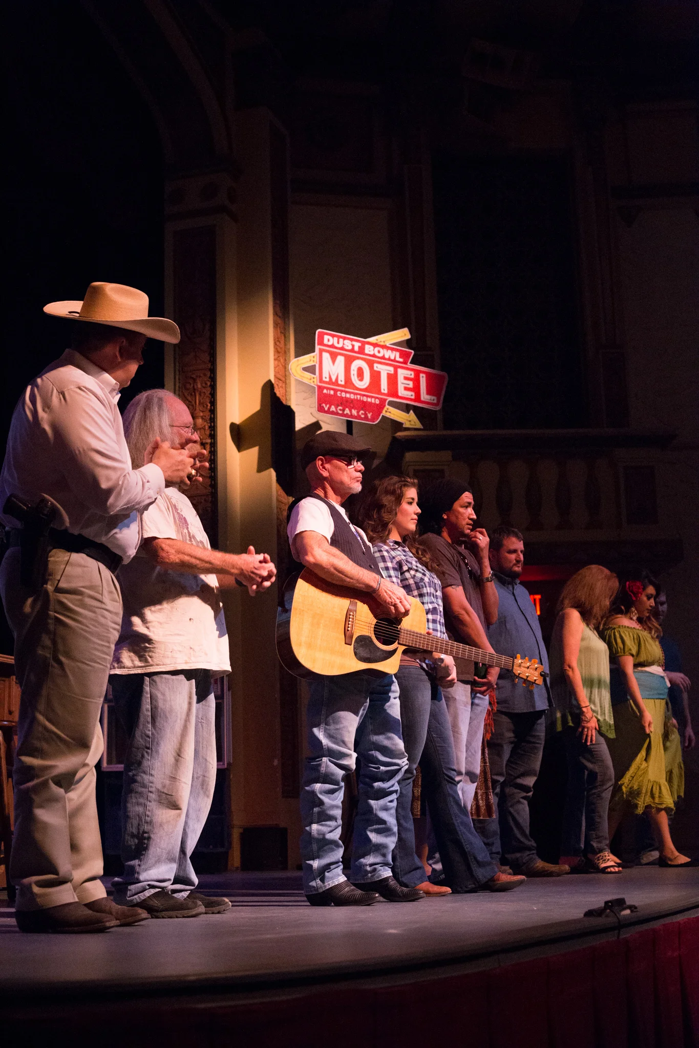 Cast Crighton Theatre Production