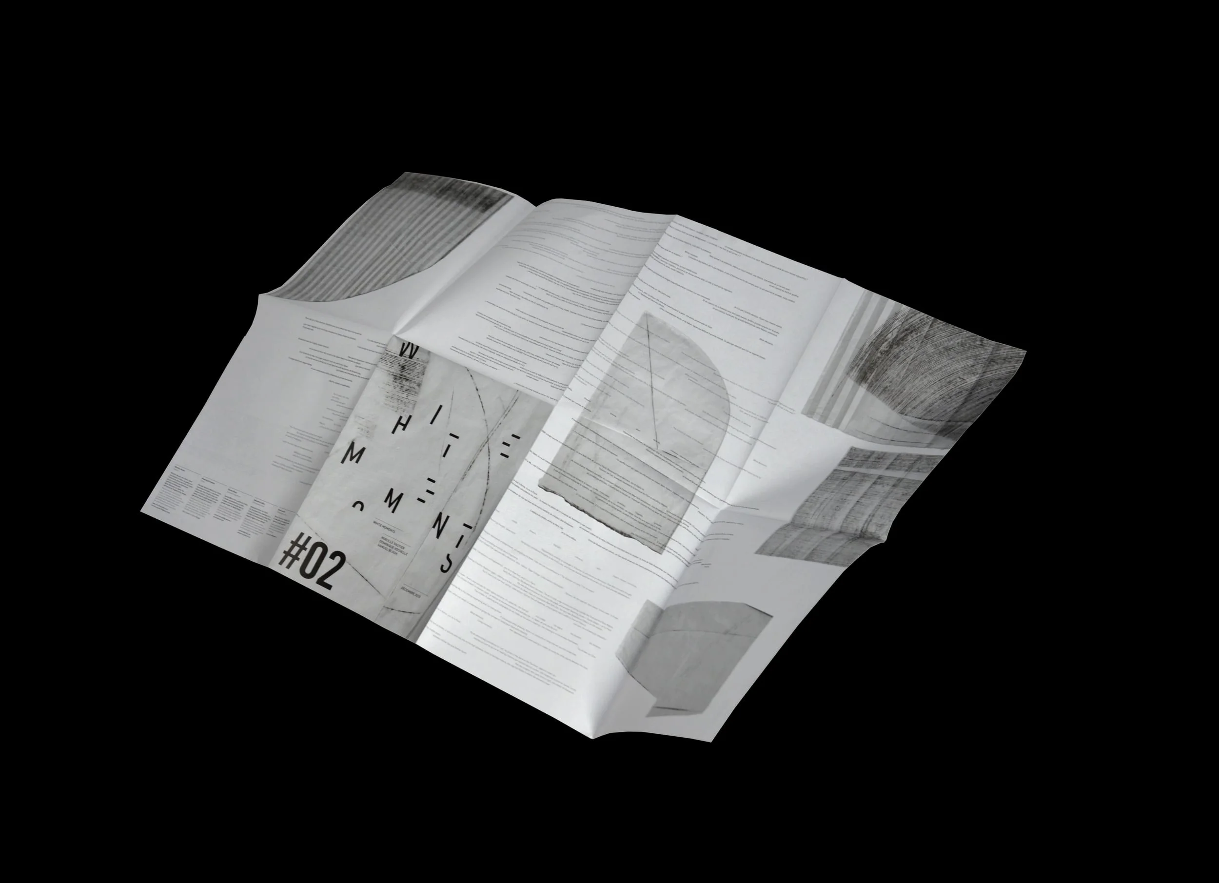White moments Paris 2015-16 "Faille, fissure, brèche, jour, lézarde, crevasse: interstices des pierres" D.V.