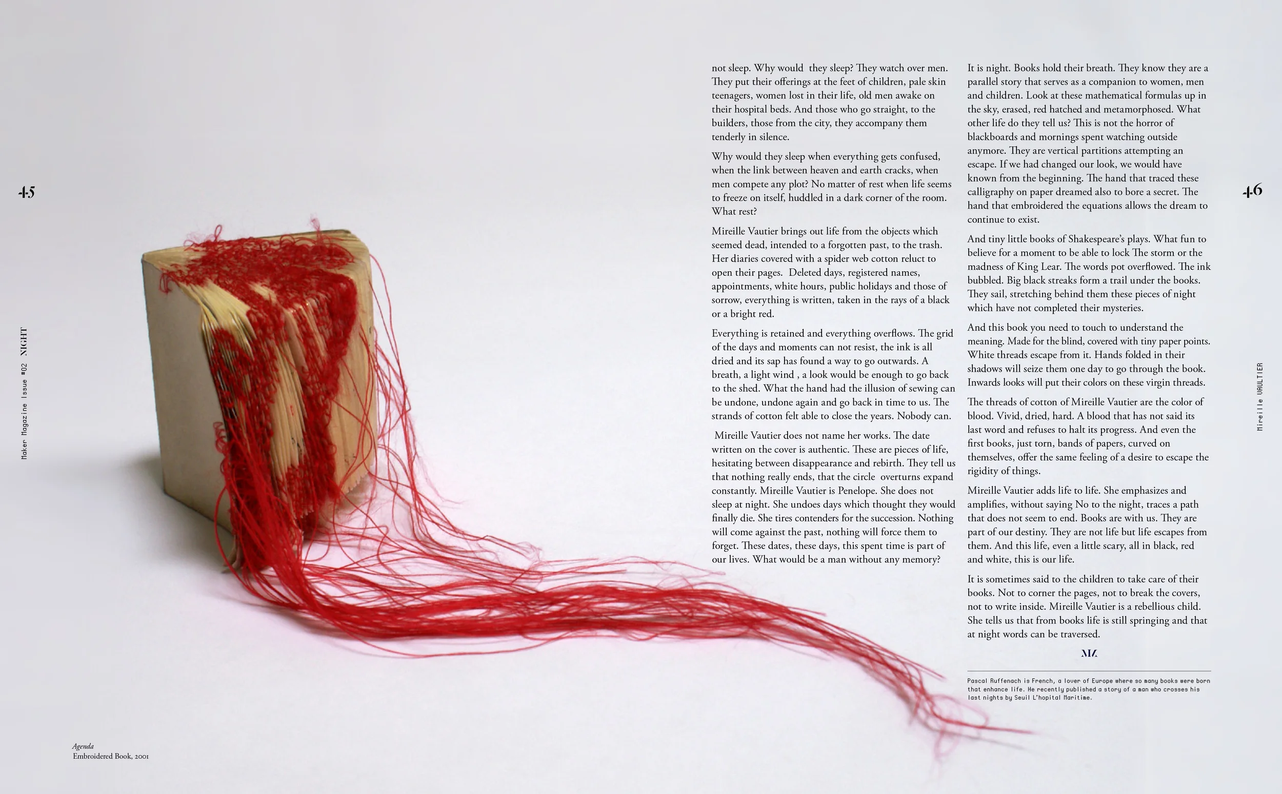 Maker Magazine Mireille Vautier