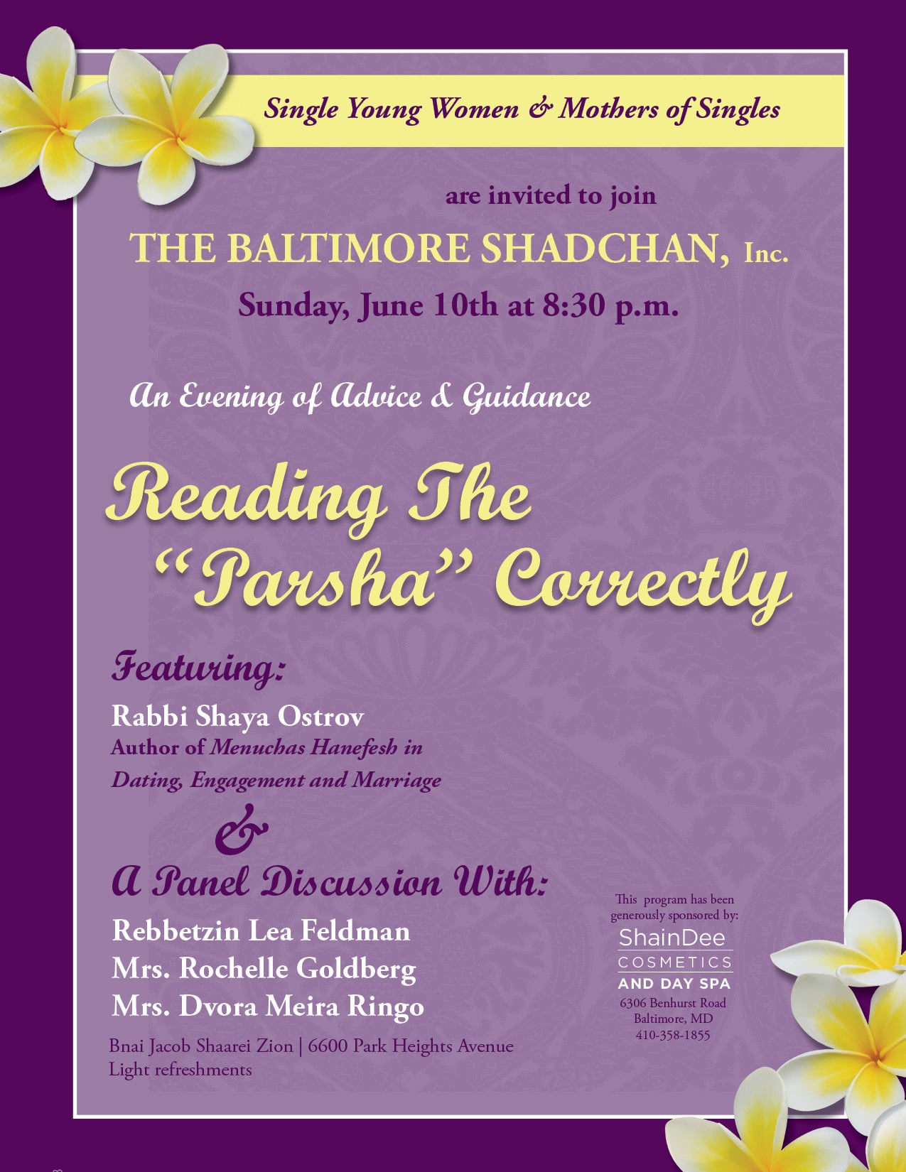 Baltimore Shadchan Women