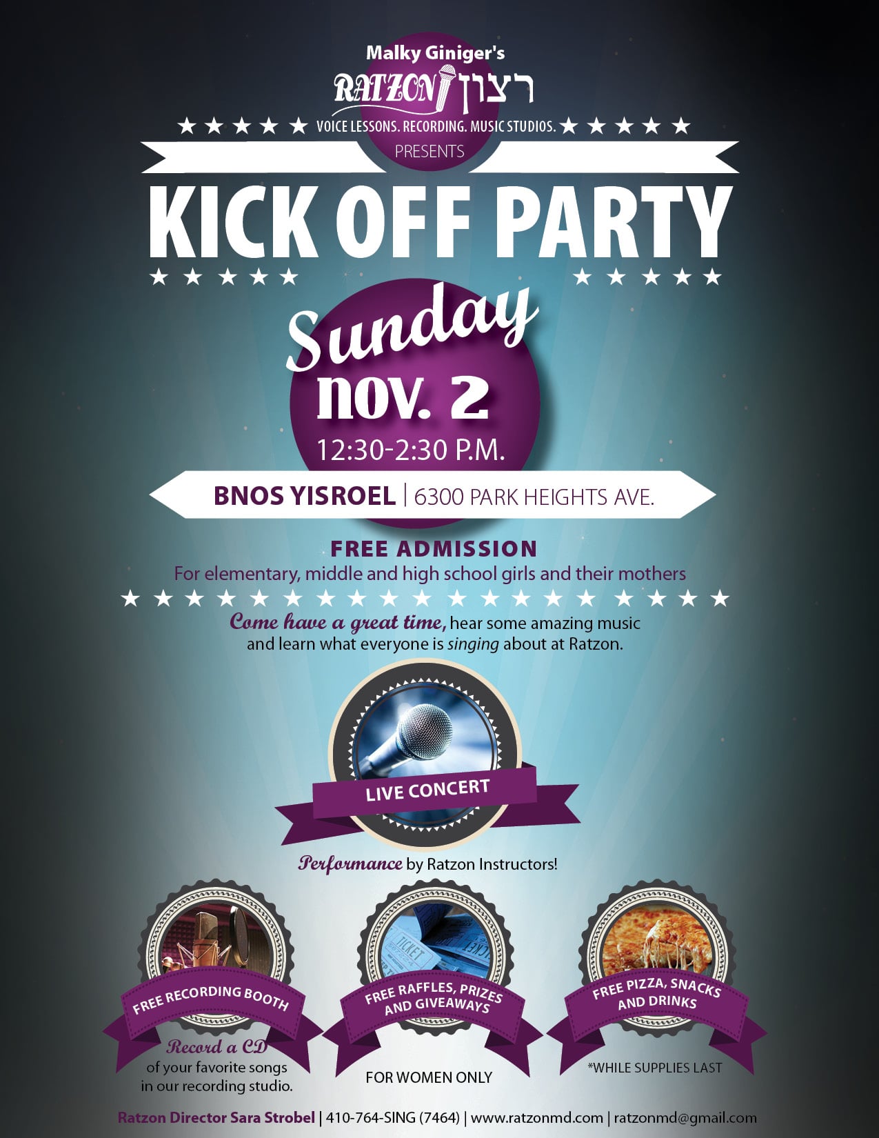 Ratzon Annual Event