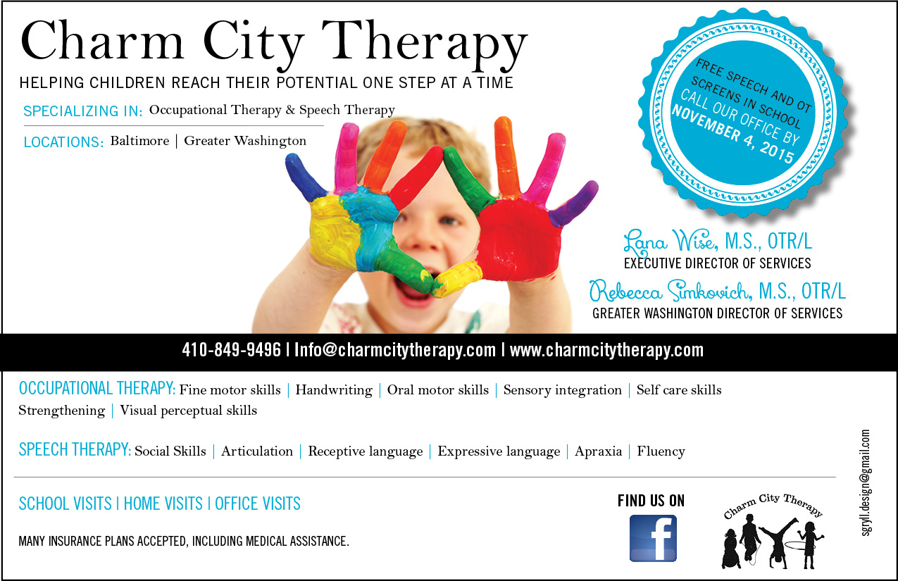 Charm City Therapy Ad