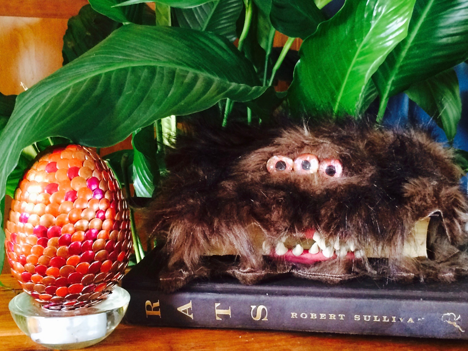 Professor Drakossa's bedside table.