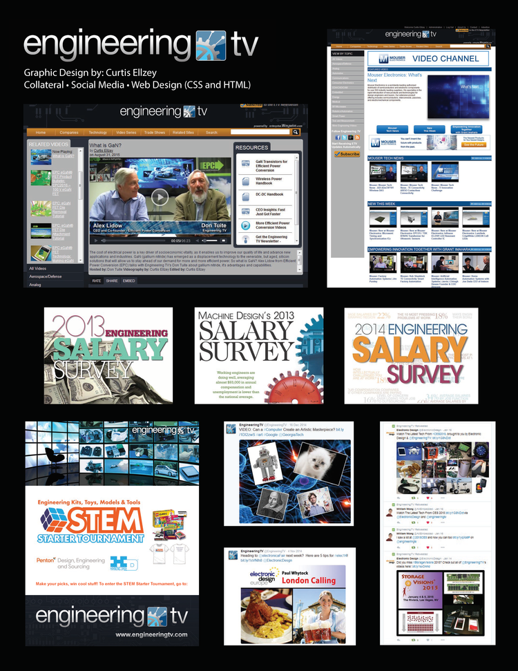 Engineering TV Graphic Design