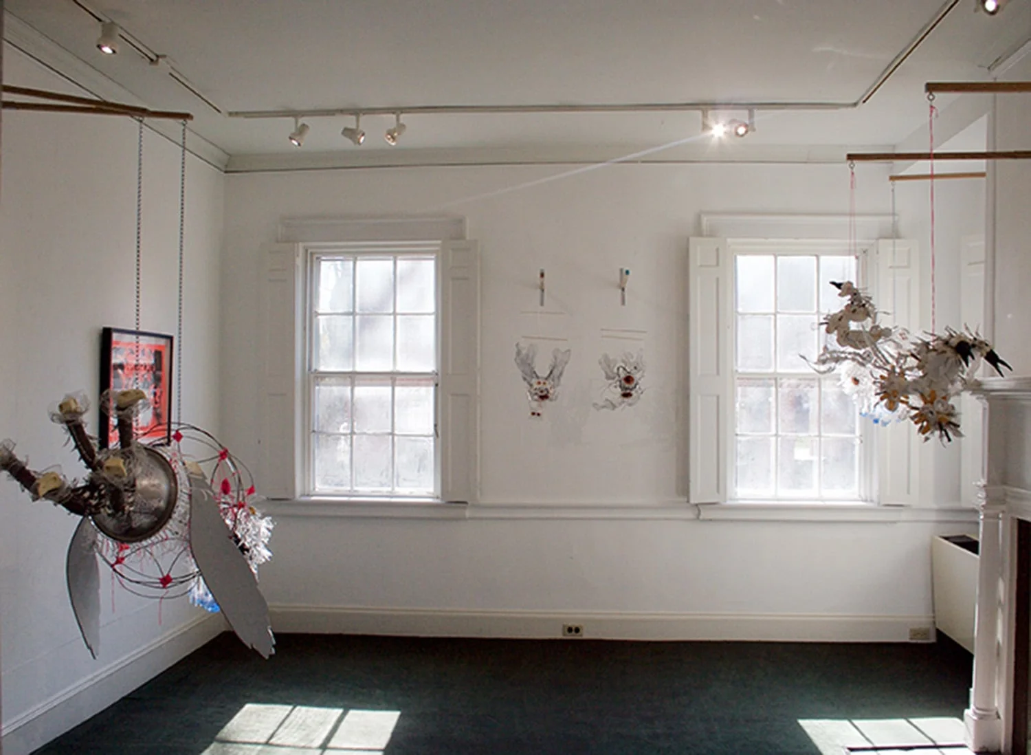 Installation Photo ZIZ: Synthetic Deities at The Sarah Doyle Gallery at Brown University November 2015