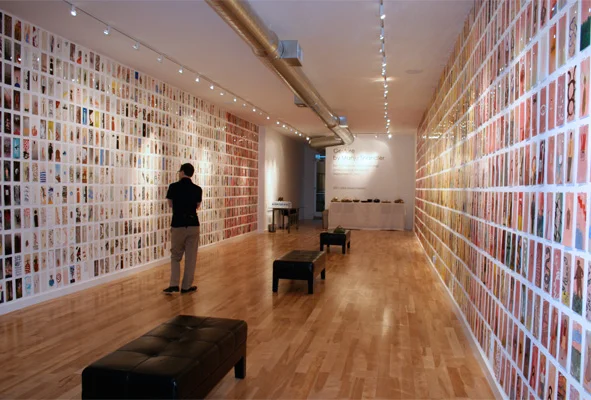 Gesture on display at The Honfleur Gallery, Washington DC 2007
