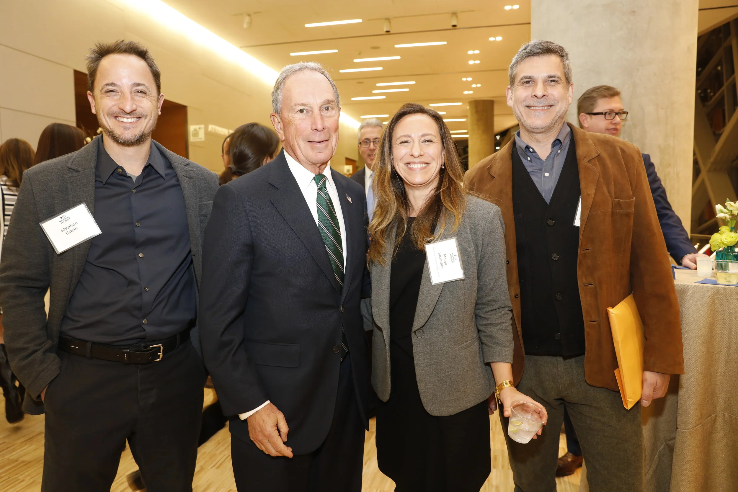 It was an honor to meet Michael Bloomberg, Chairman of Board, The National September 11th Memorial Museum. 