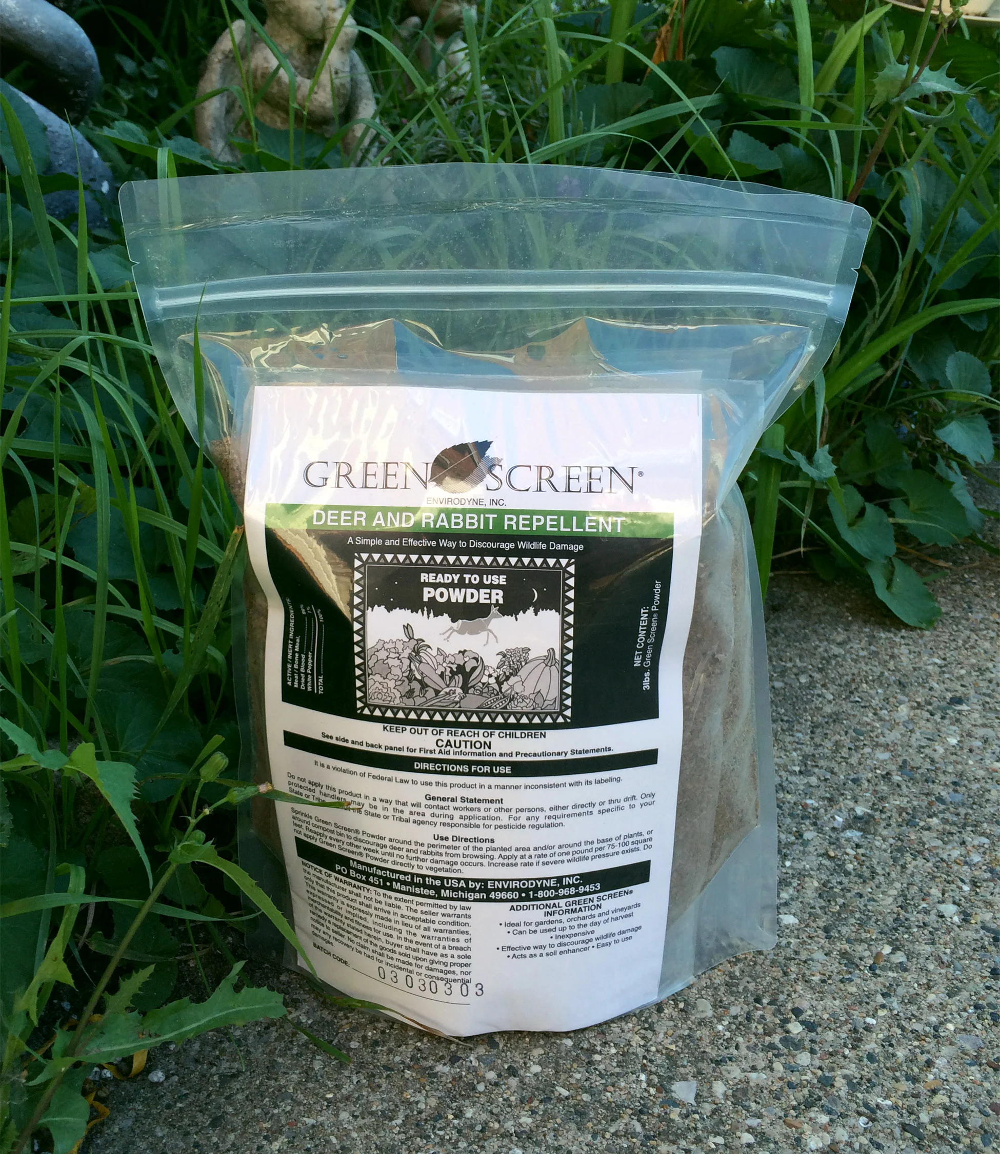 Green Screen Ready-To-Use Powder, 3 lb bag - $15.99