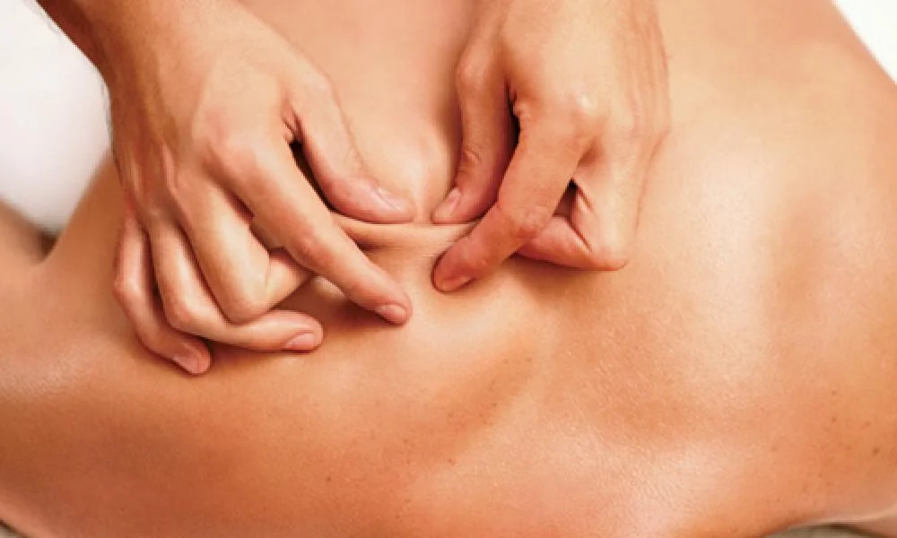 Myofascial Release utilizes passive movement of the myofascial layers from superficial to deep. The purpose is to release muscle spasm, stretch abnormal fibrous tissue, decongest the tissue, increase blood flow, and increase proprioceptio 