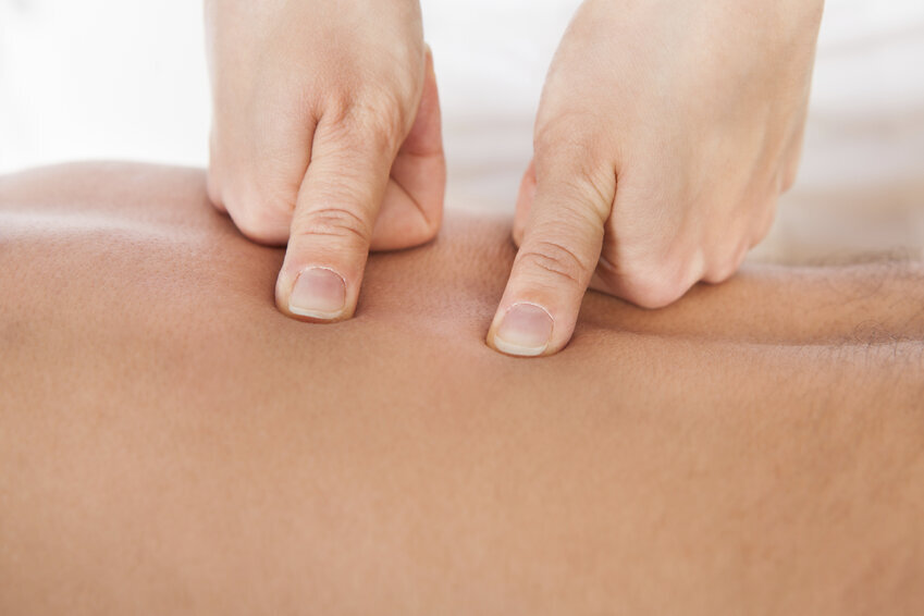 Person Receiving Shiatsu Treatment (Copy)