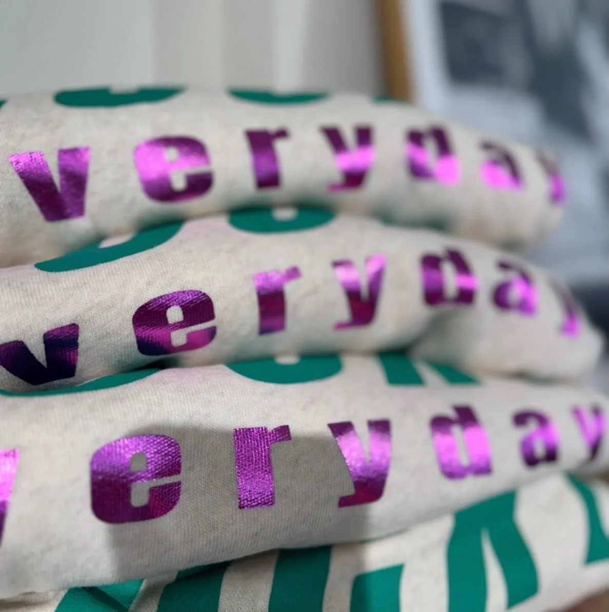 Lucky everyday 💚💜