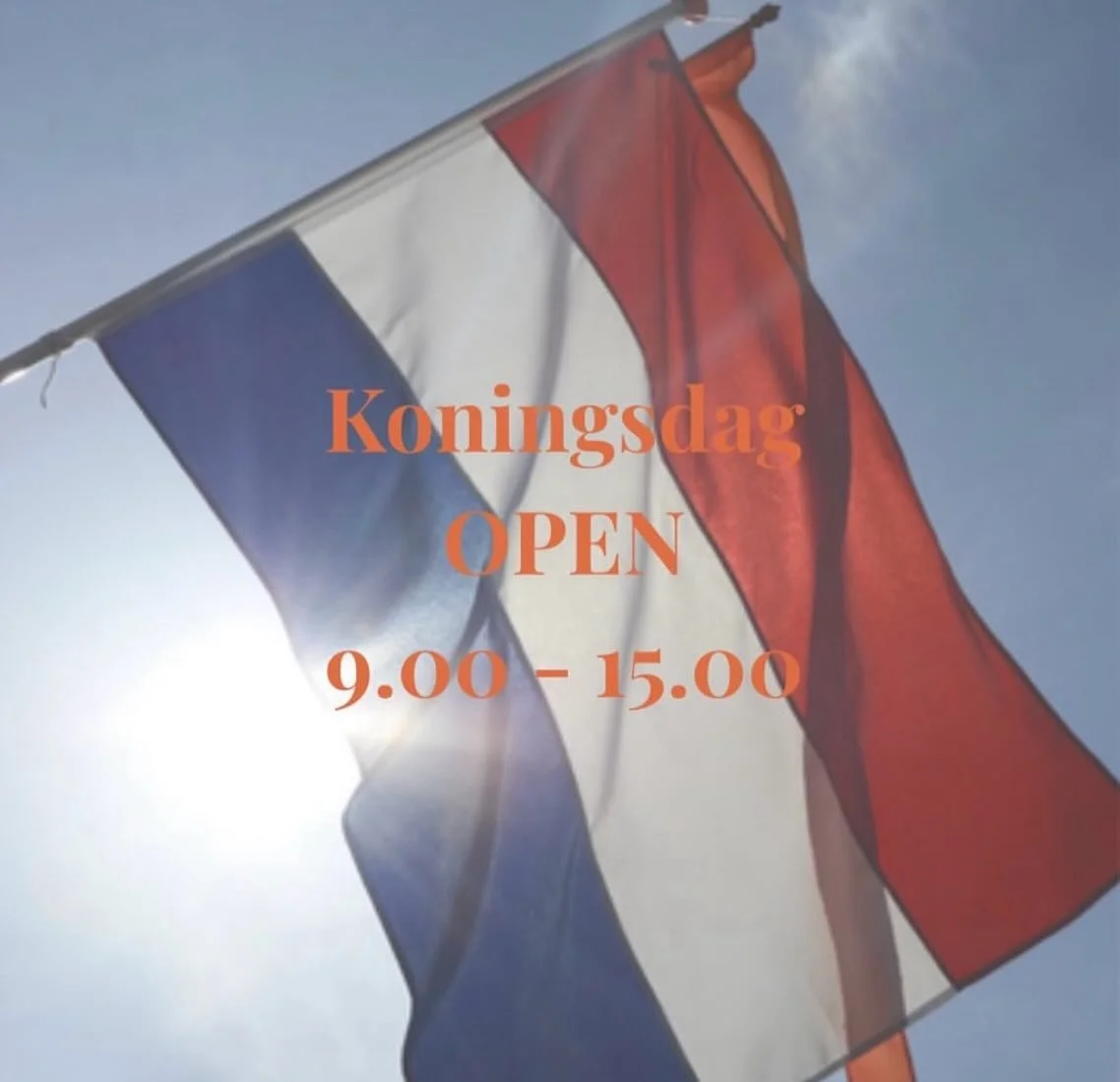 Wij zijn open op Koningsdag (de winkel en buiten de koopjeskraam 🧡)!

Heb je nog geen outfit voor maandag? Kom nog iets leuks in oranje scoren 🇳🇱🎊👑 en anders tot maandag 😘🎉

#koningsdag #sale #party #open