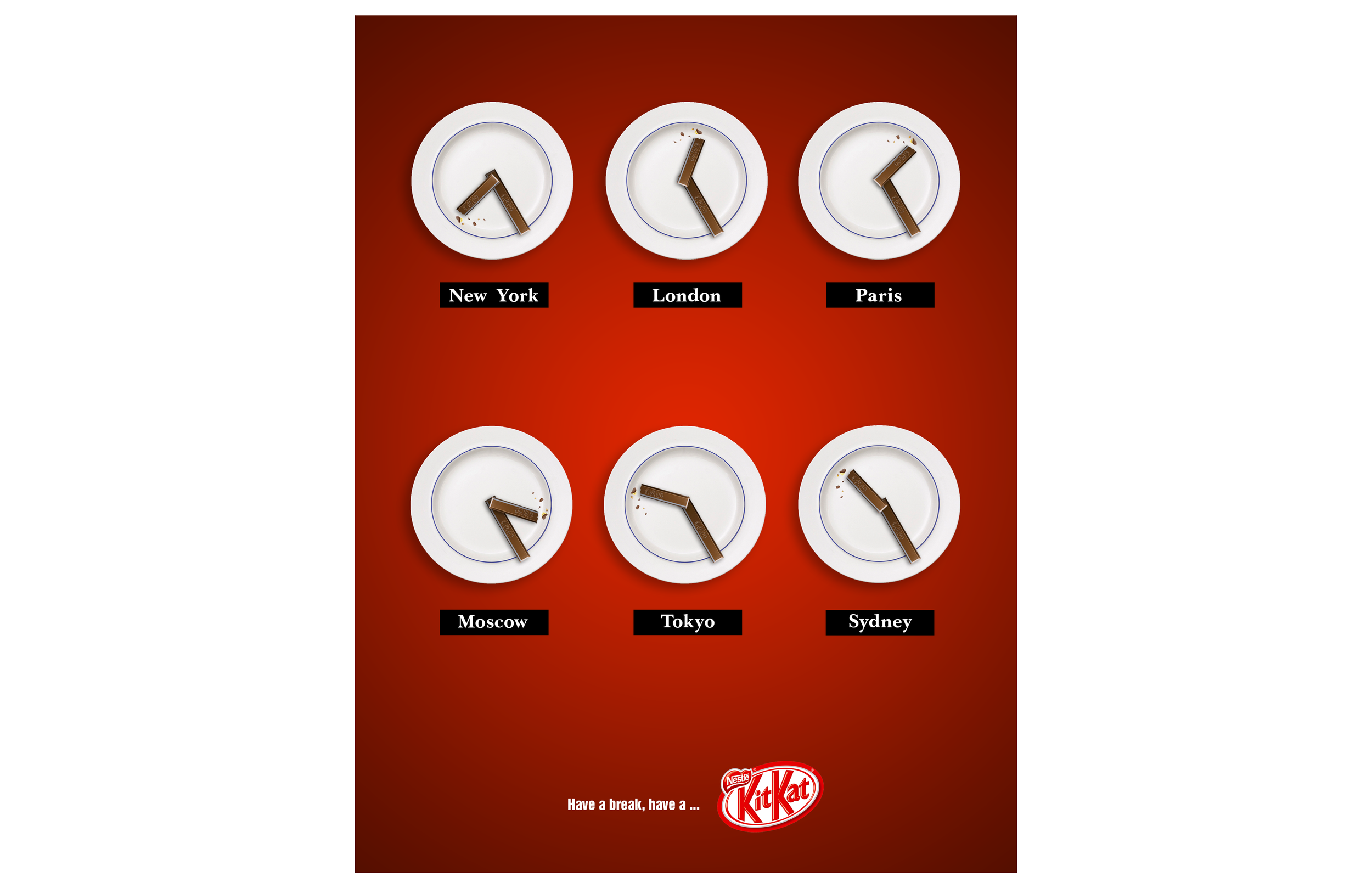 Kitkat ad - concept and art by me