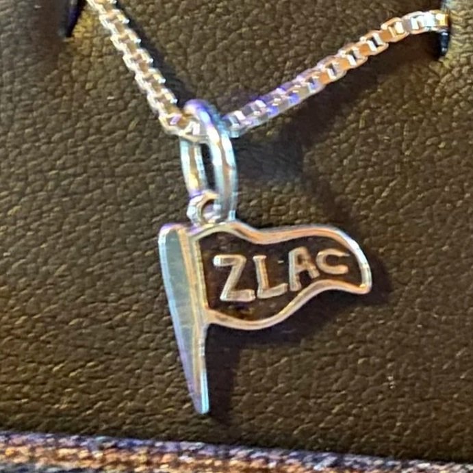 Sterling Silver Burgee Charm/Pendant - Small