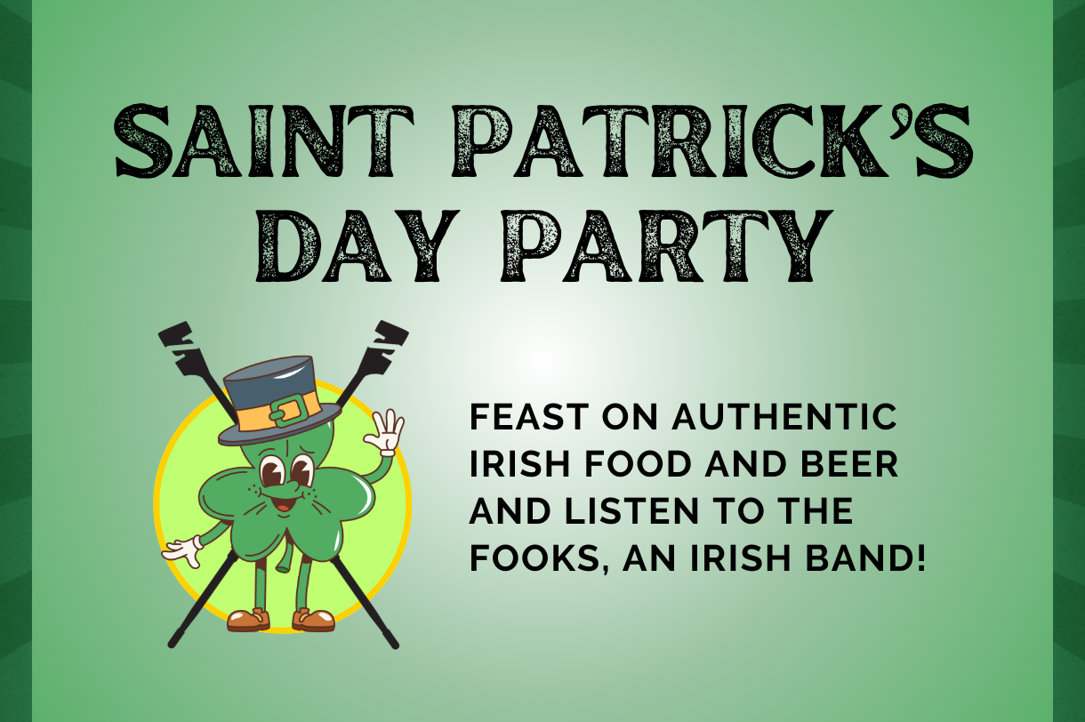 Saint Patrick's Day Party - March 3, 2026
