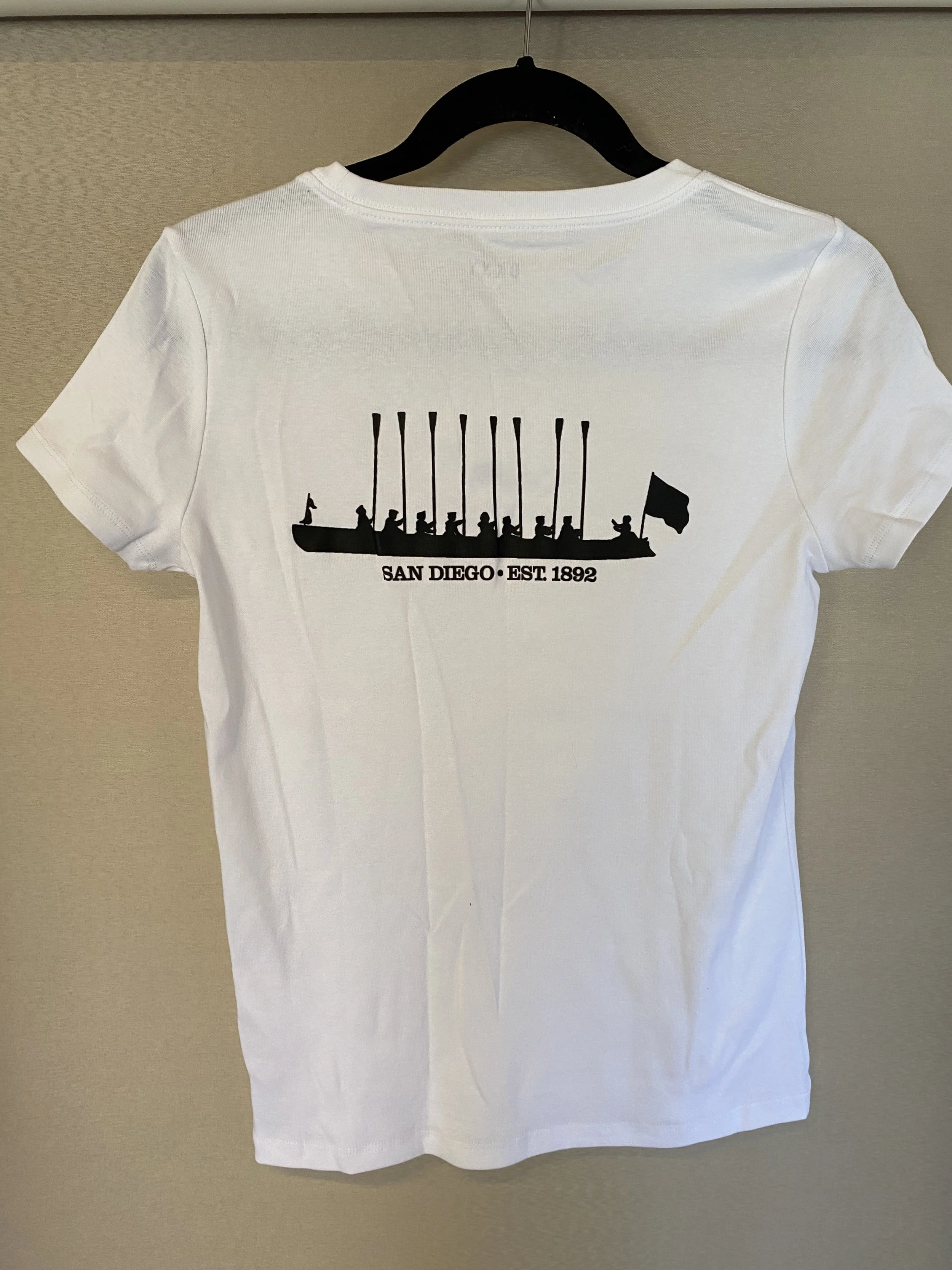 ZLAC T-shirt, designer brand (DKNY), white