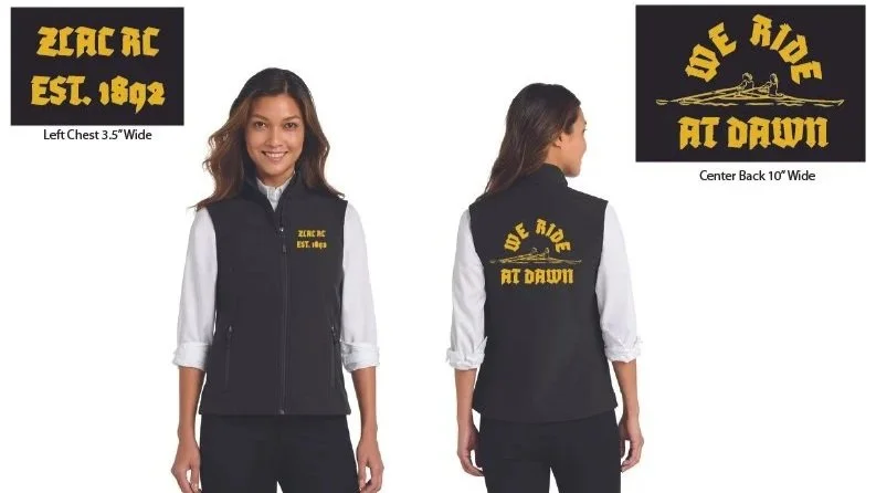 "WE RIDE AT DAWN" Biker Vest