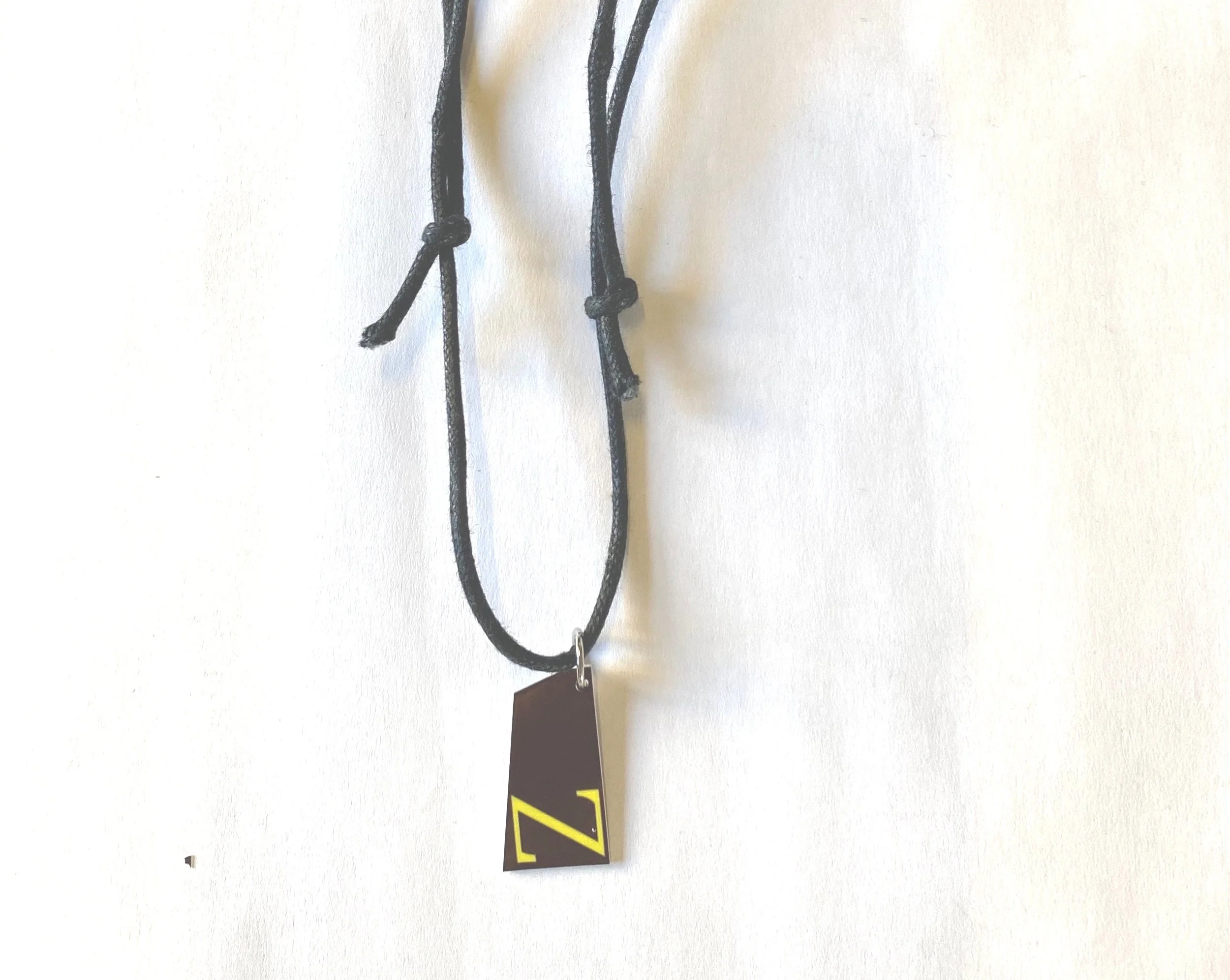 Lightweight Titanium Z-Pendant