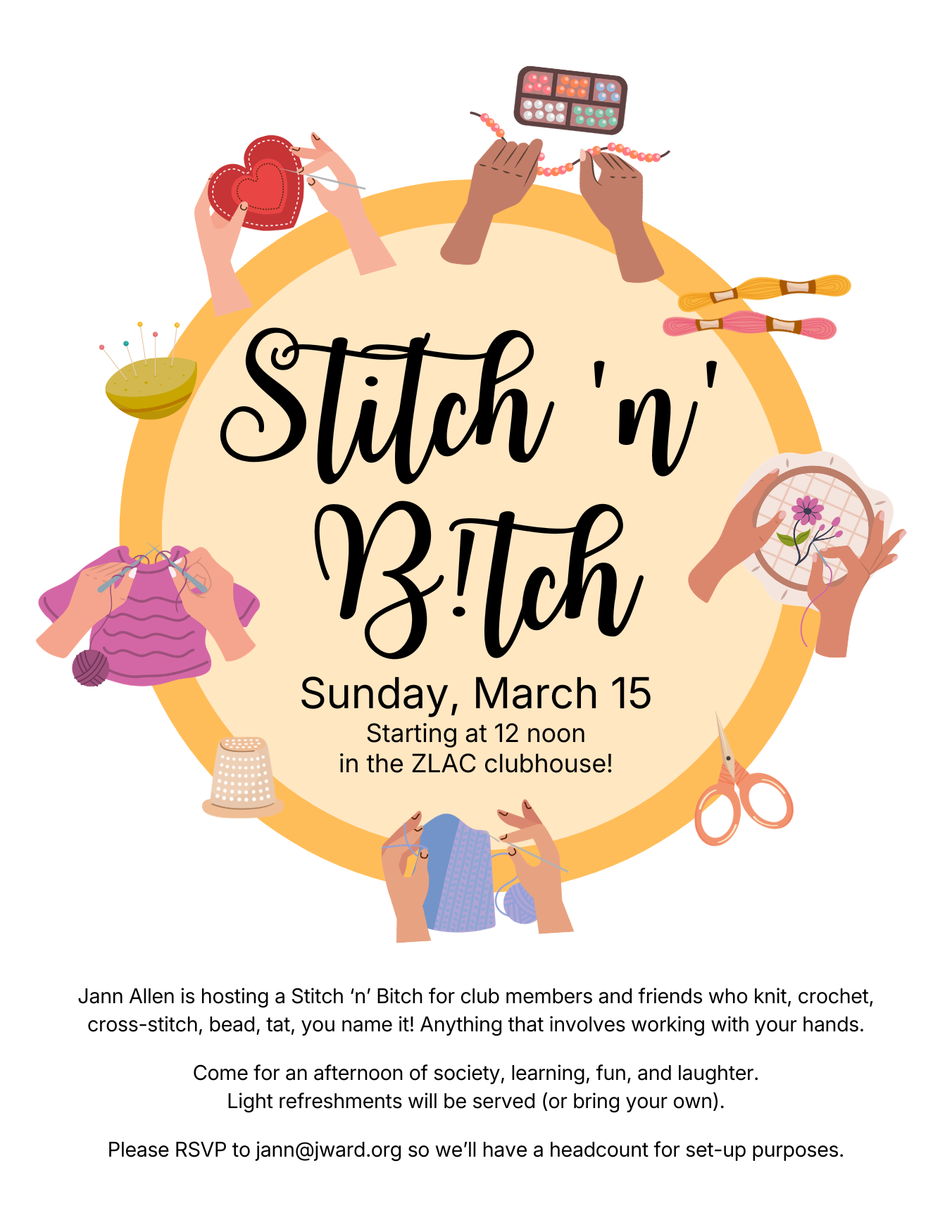 Crafting Event at ZLAC