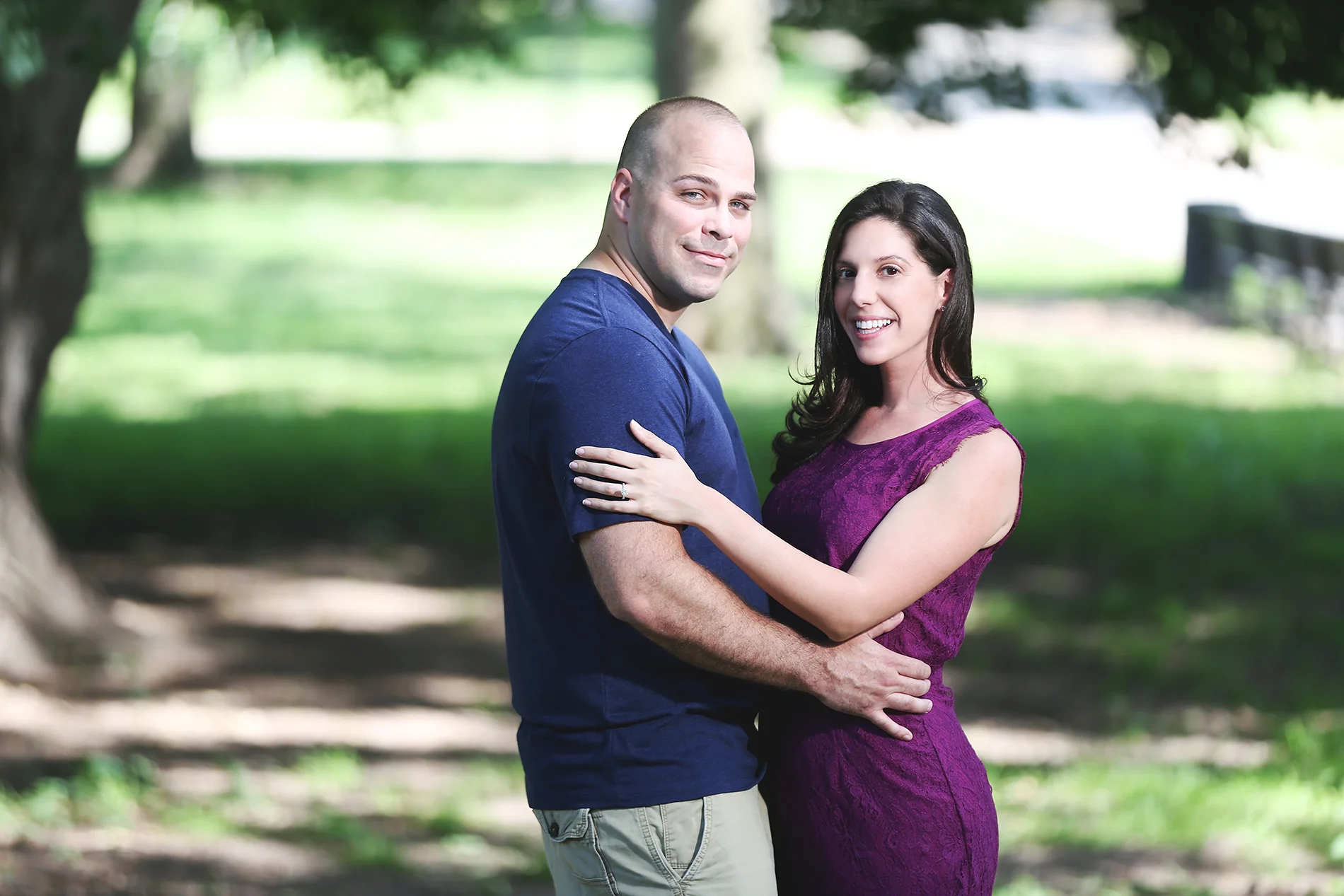 couples engagement shoot