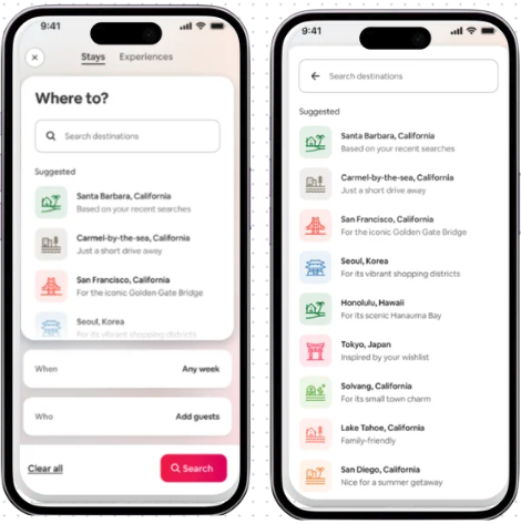 Airbnb AutoSuggest
