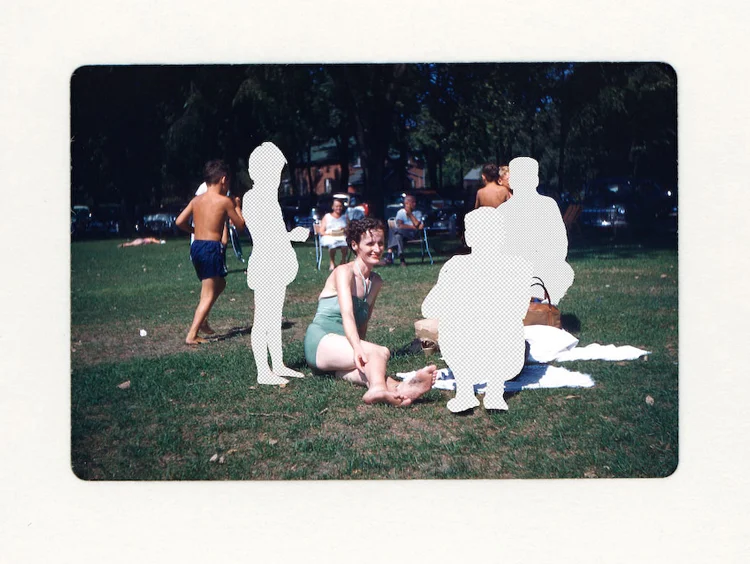 Student Samples 2009- Present | Archival Edits II, Rephotographed Kodachrome Slides Digitally Altered.