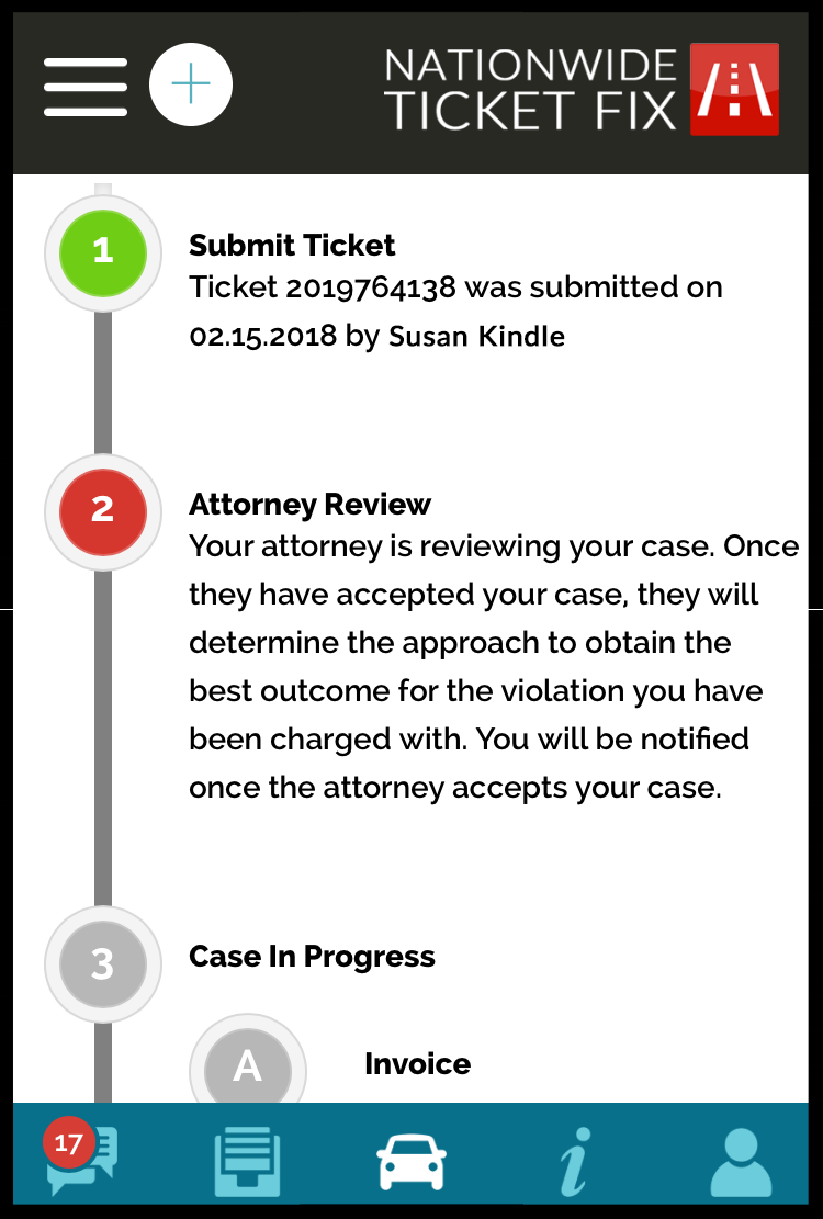 6. TRACK YOUR CASE